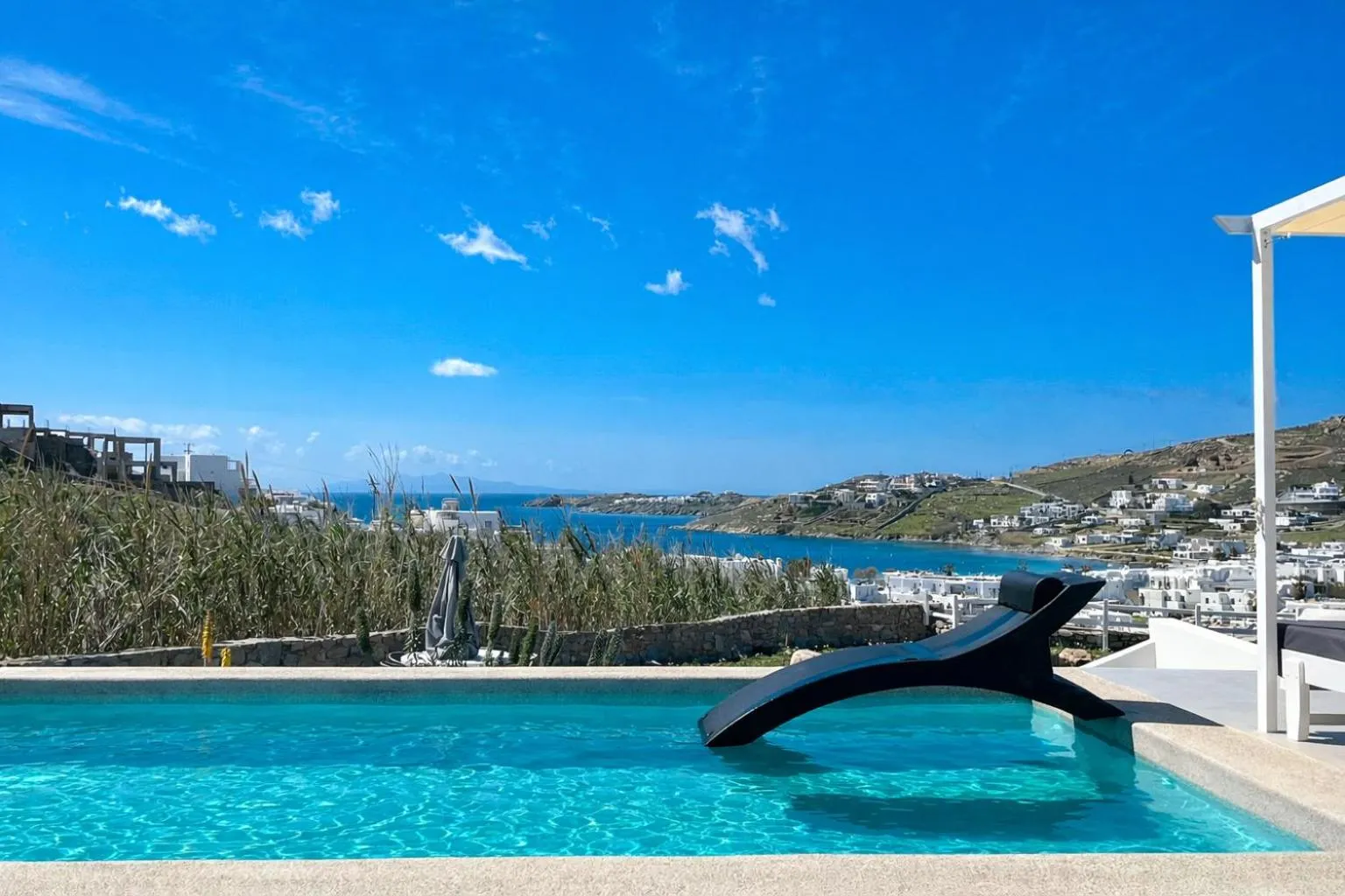 Pool view in Amperian Mykonos Suites & Villas
