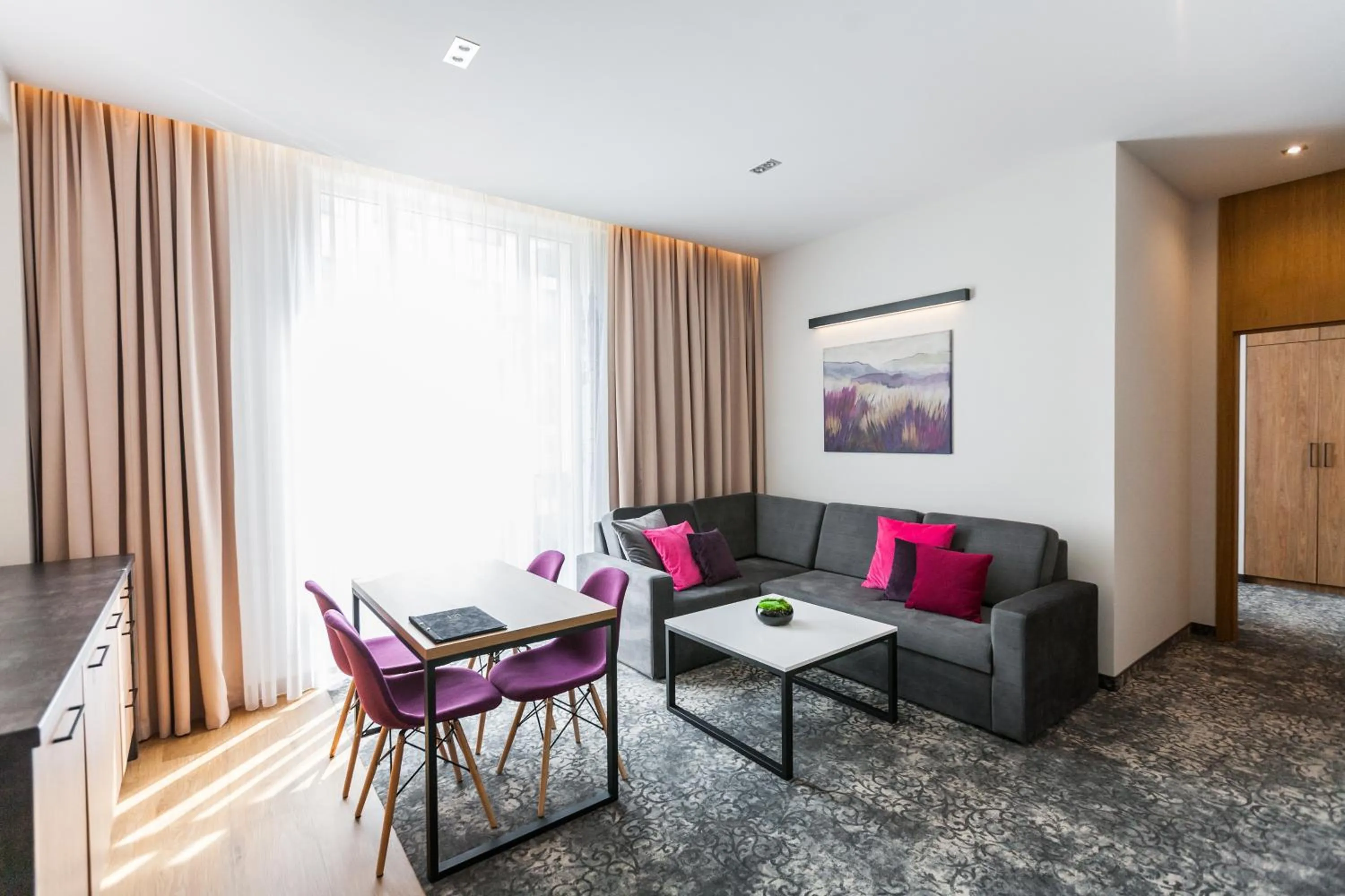 Photo of the whole room in K4 APARTHOTEL KRAKÓW