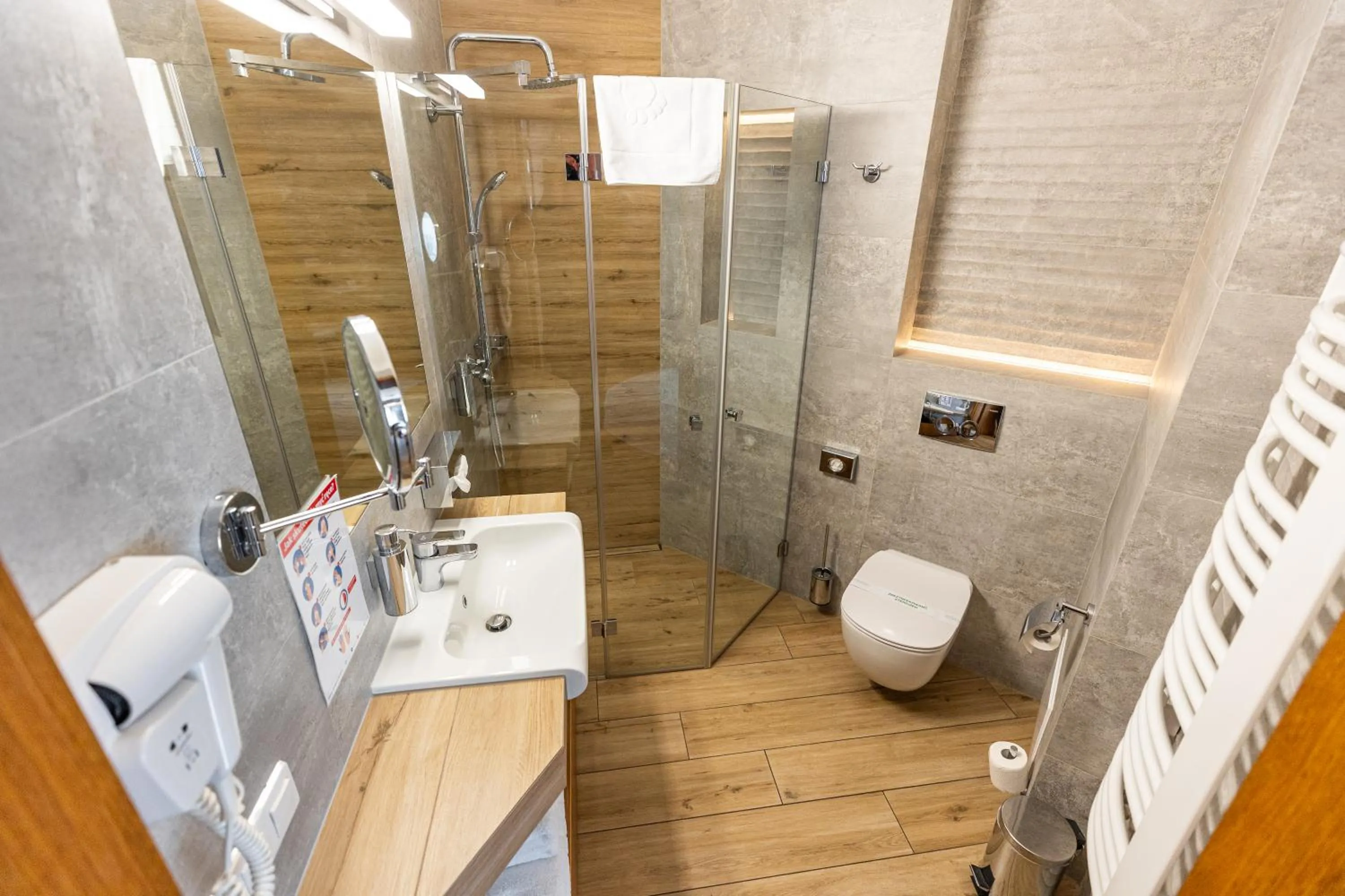 Shower in K4 APARTHOTEL KRAKÓW