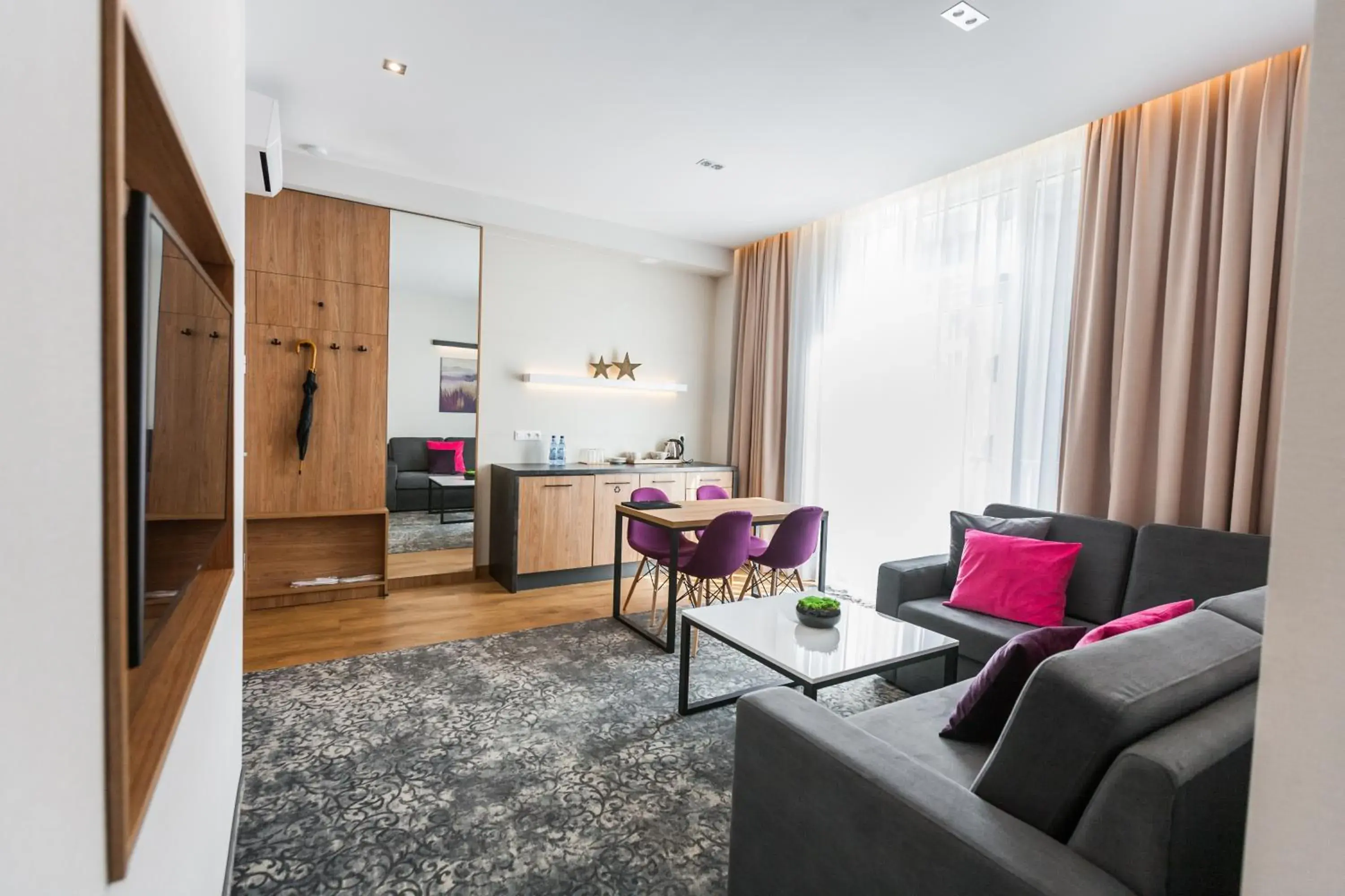 One-Bedroom Standard Apartment - single occupancy in K4 APARTHOTEL KRAKÓW One-Bedroom Standard Apartment - single occupancy in K4 APARTHOTEL KRAKÓW