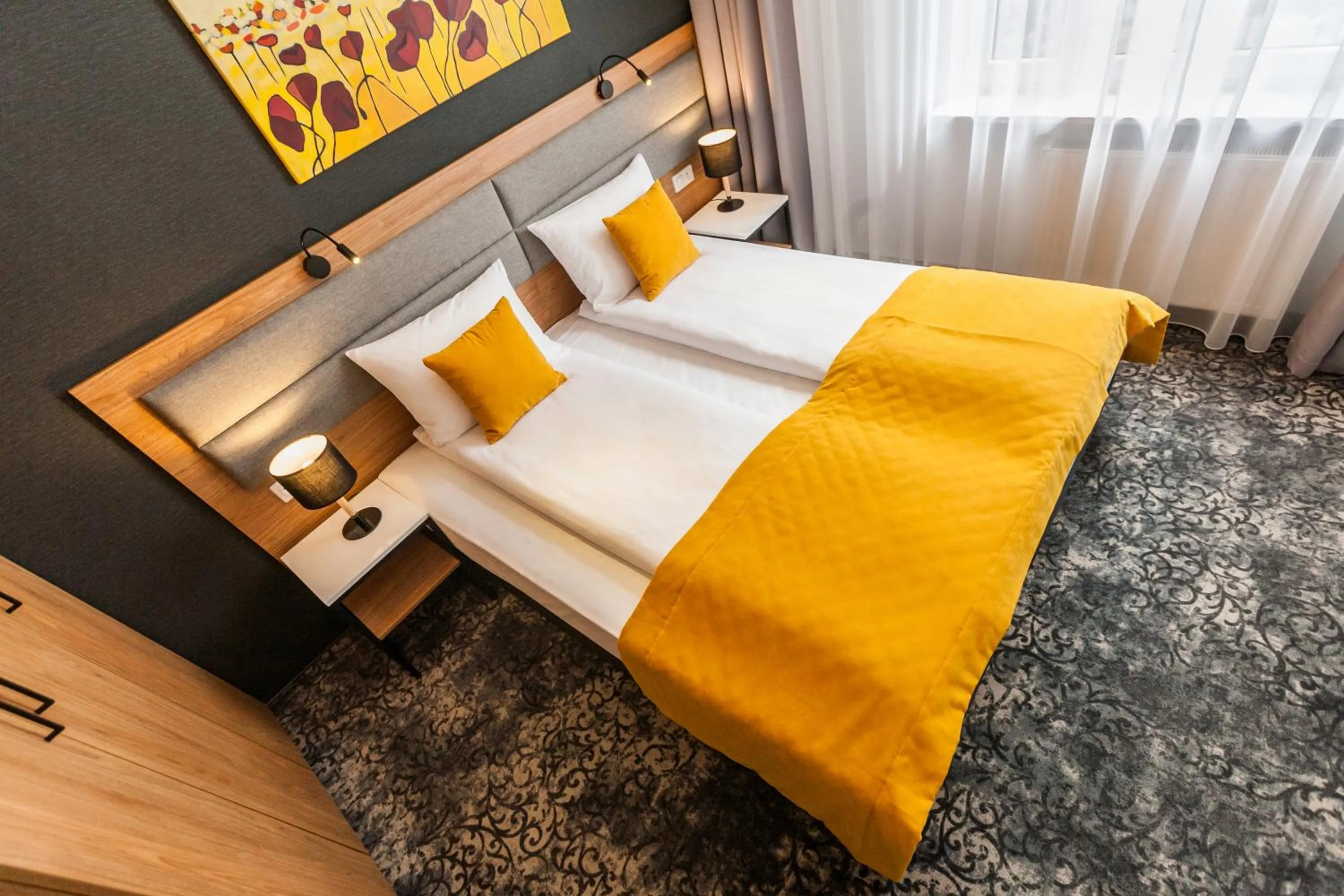 Bed in K4 APARTHOTEL KRAKÓW