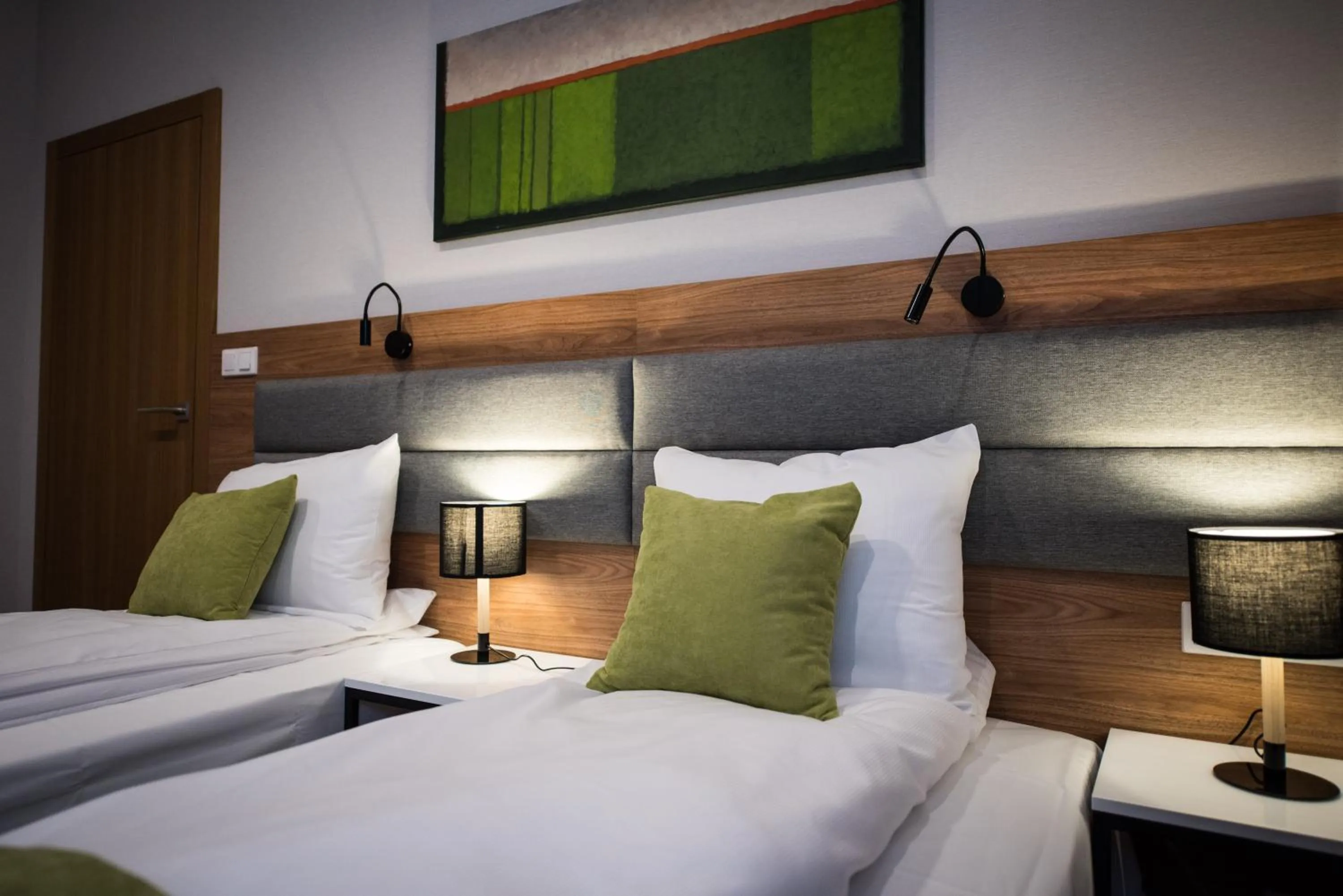 Bed in K4 APARTHOTEL KRAKÓW