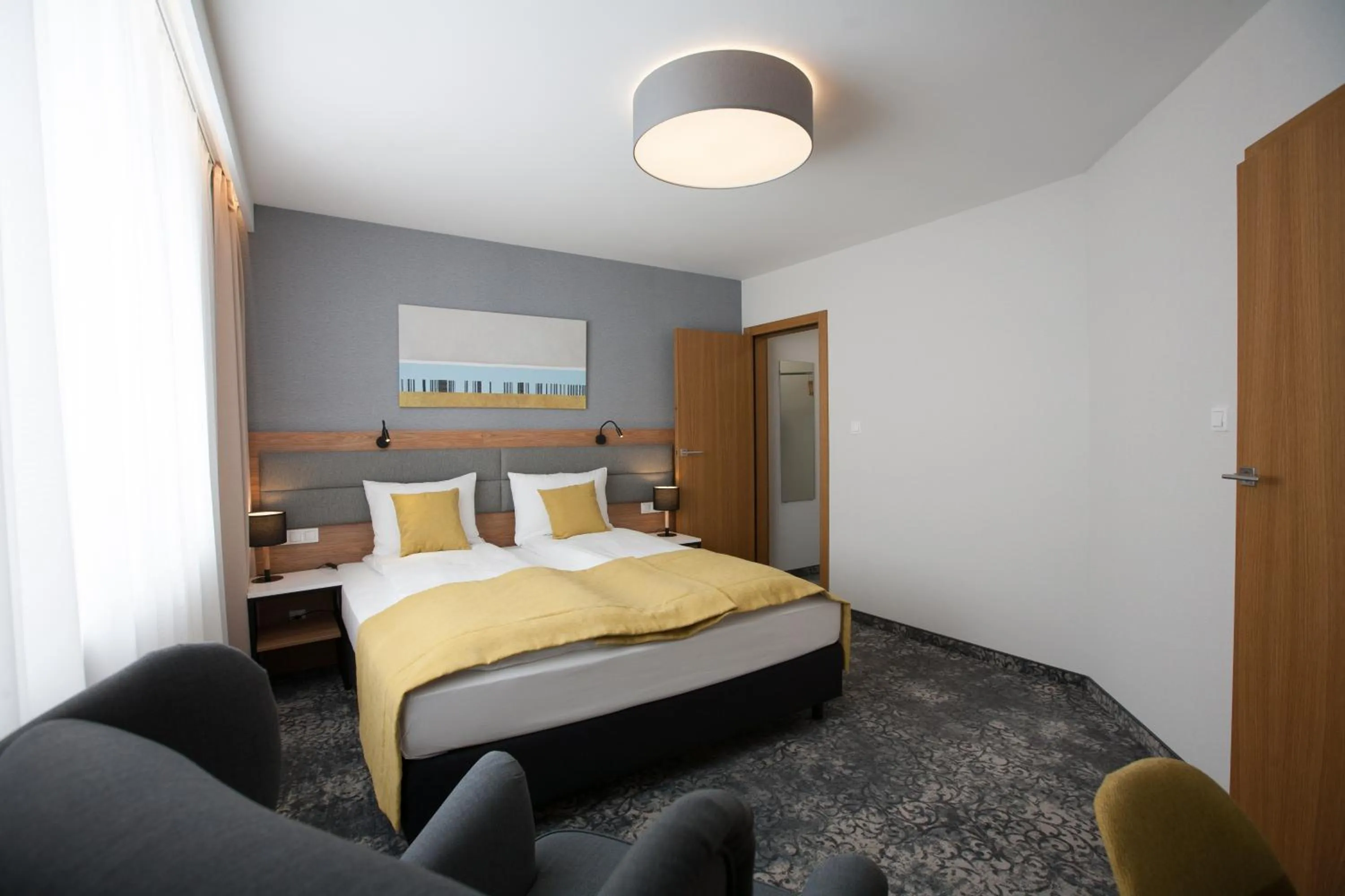 Bed in K4 APARTHOTEL KRAKÓW