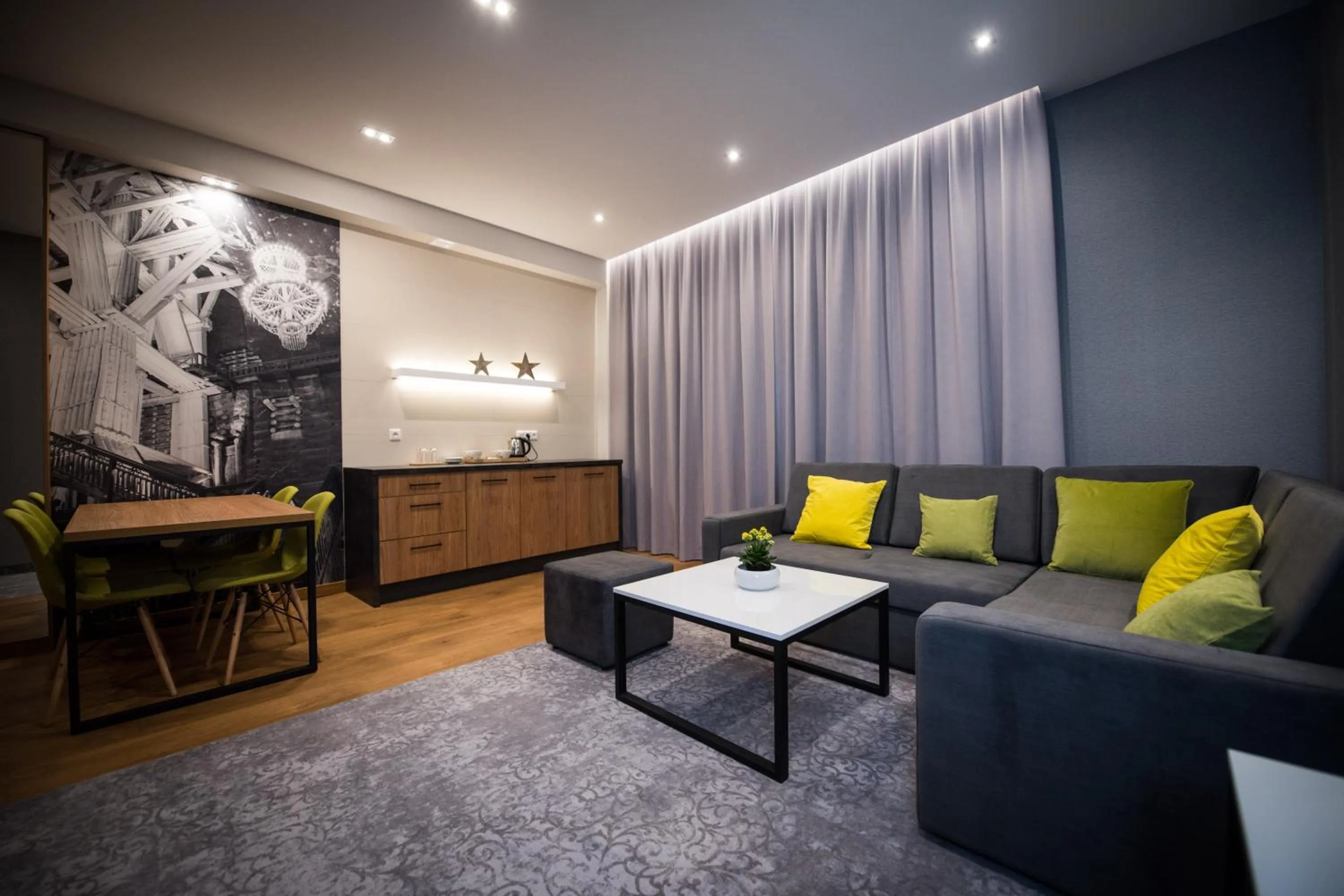 Photo of the whole room in K4 APARTHOTEL KRAKÓW