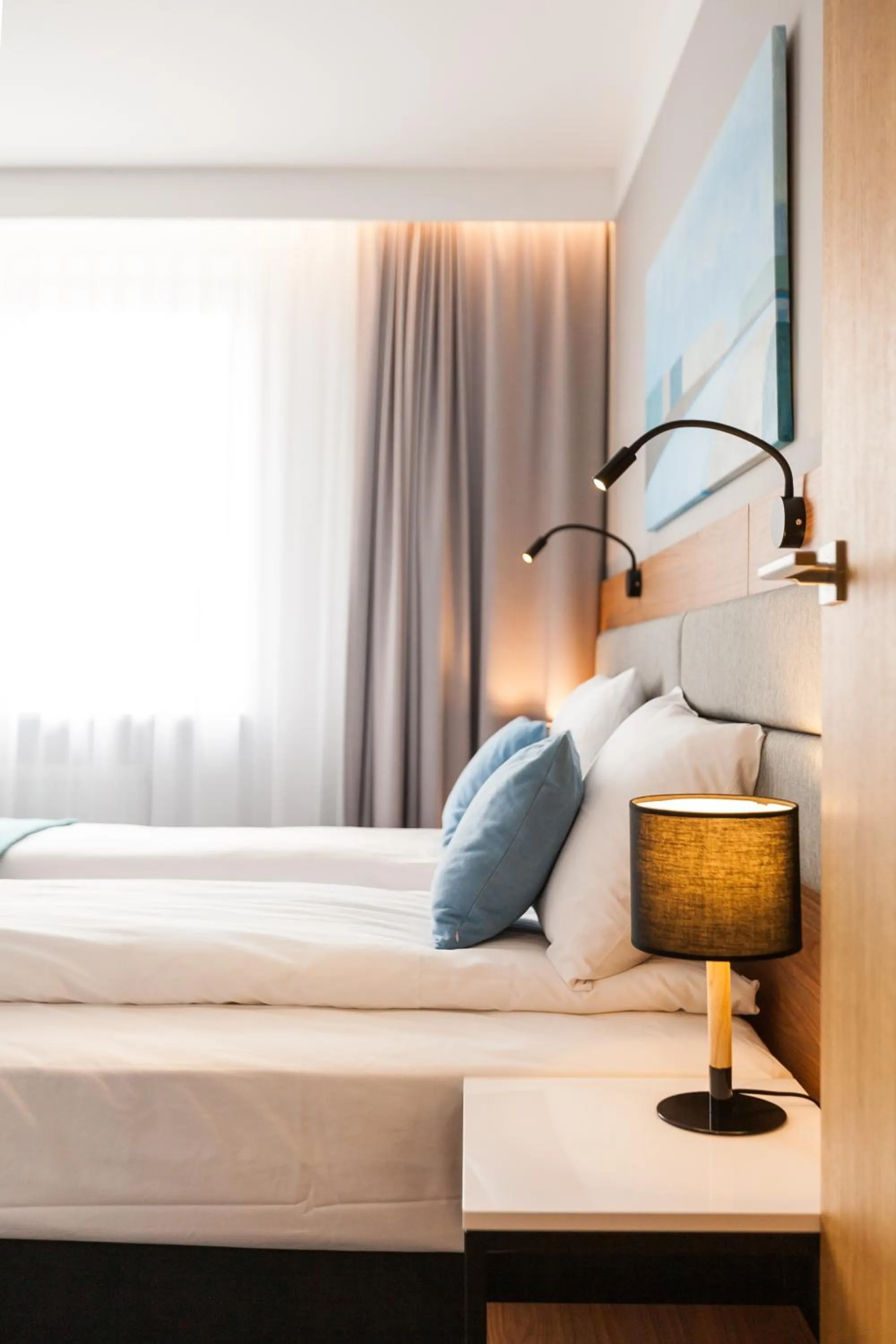 Bed in K4 APARTHOTEL KRAKÓW