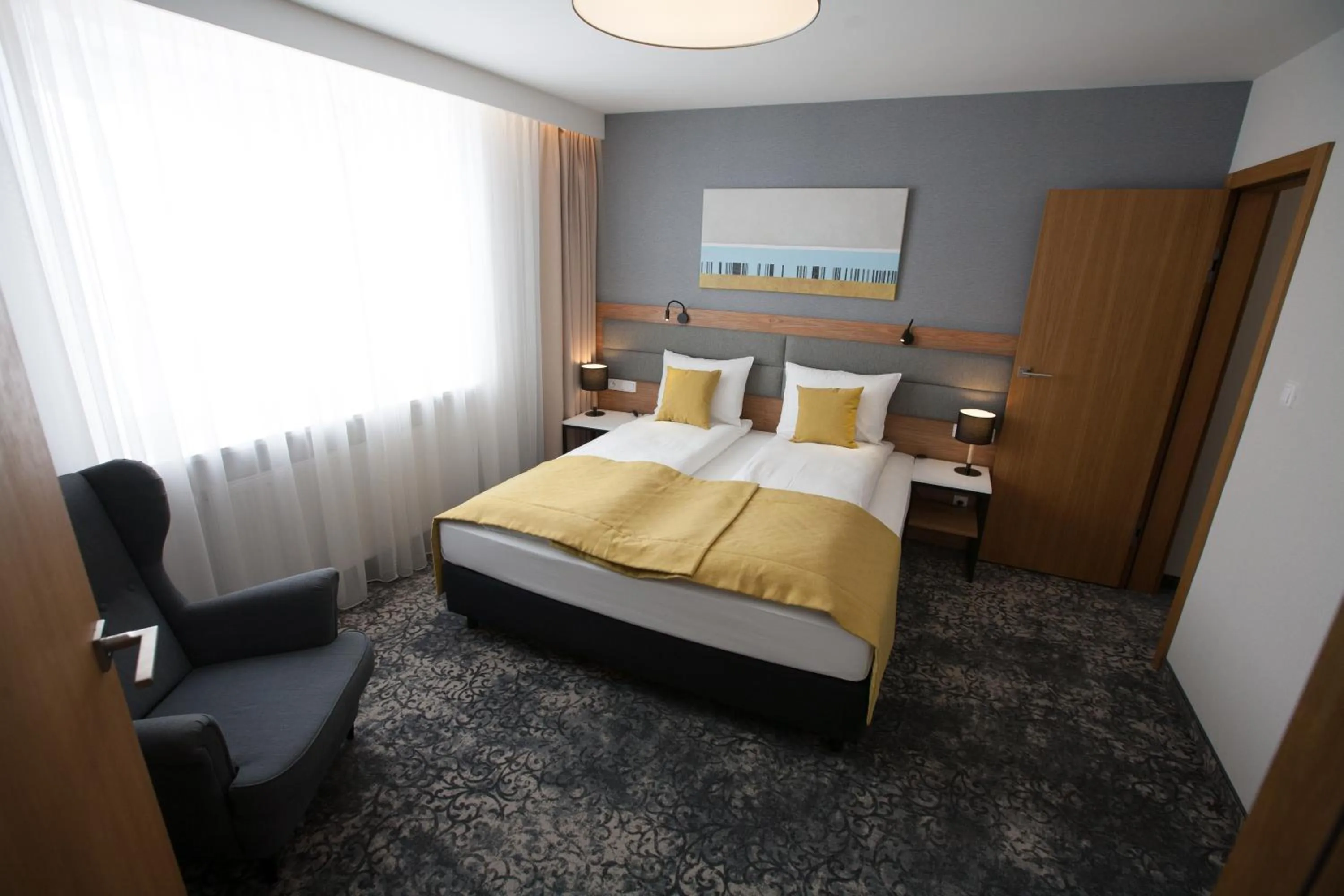 Bed in K4 APARTHOTEL KRAKÓW