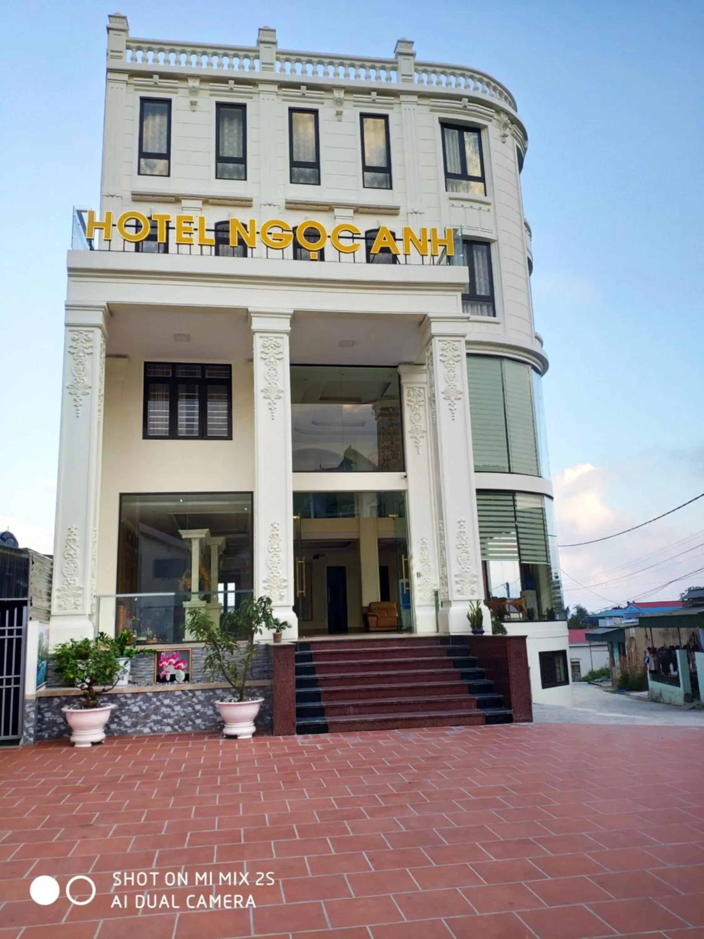 Property building in Hotel Ngoc Anh - Van Don Property building in Hotel Ngoc Anh - Van Don