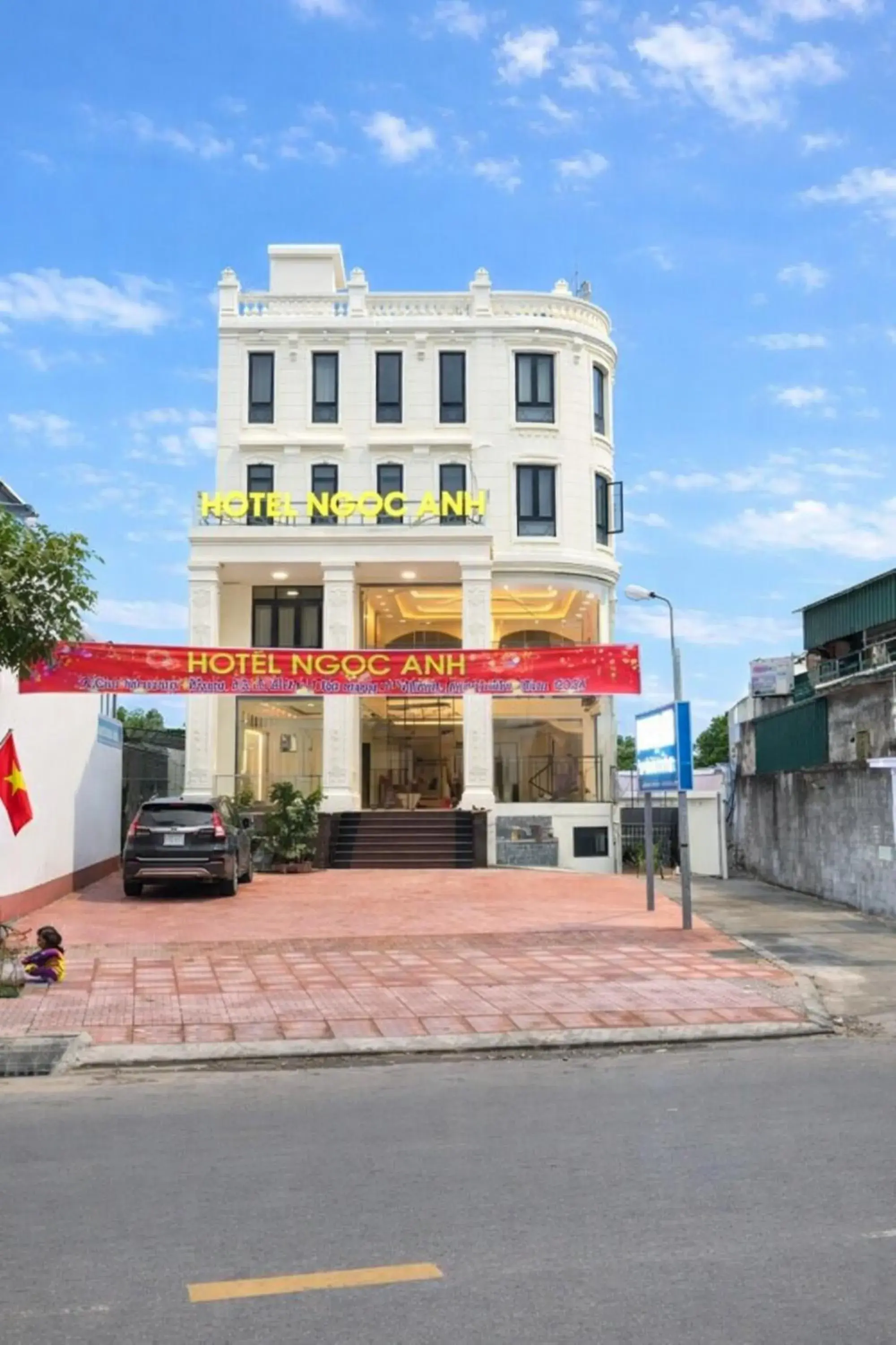 Property building in Hotel Ngoc Anh - Van Don Property building in Hotel Ngoc Anh - Van Don