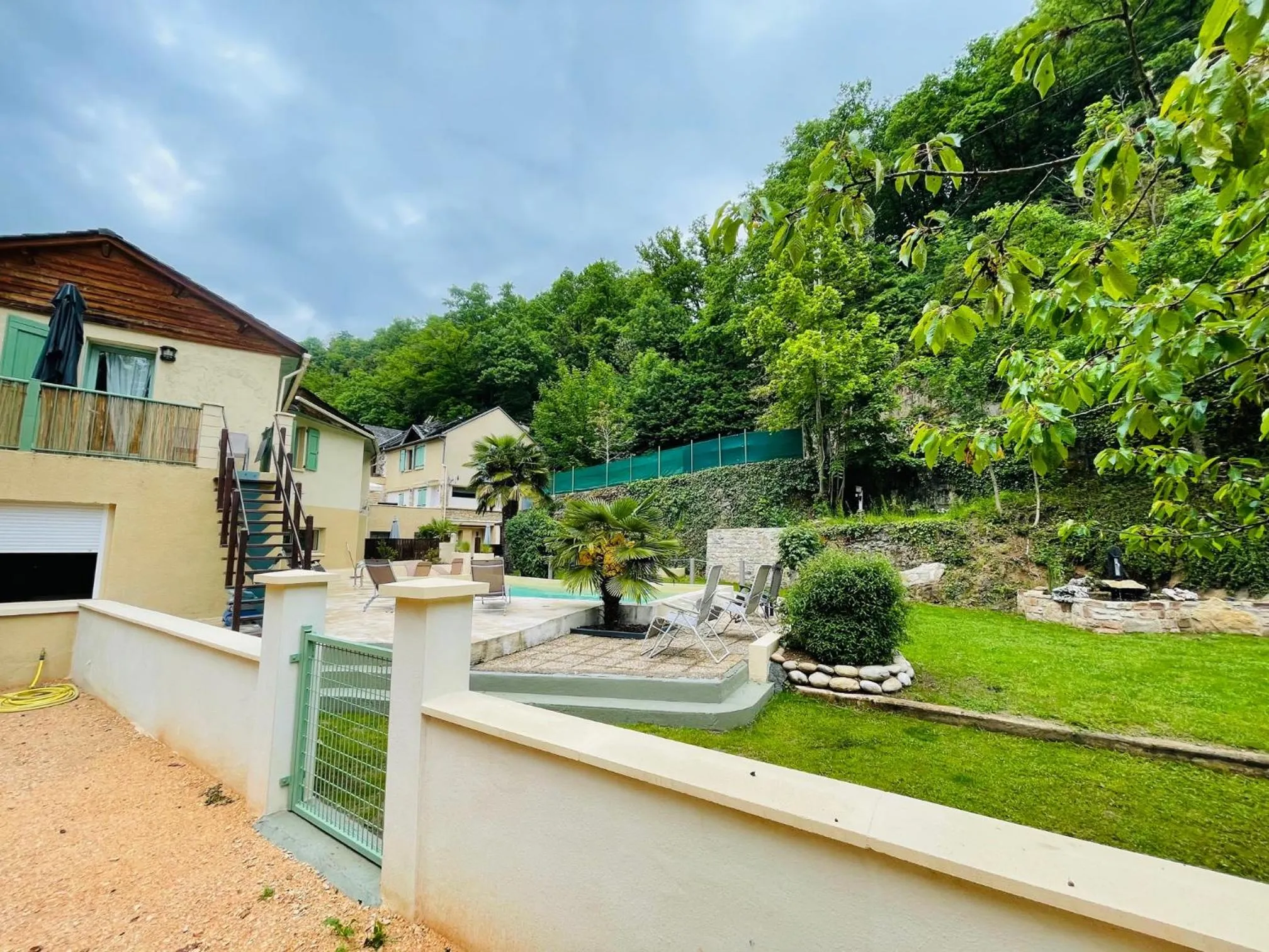 Property building in Hôtel Le Moulin D'Olt