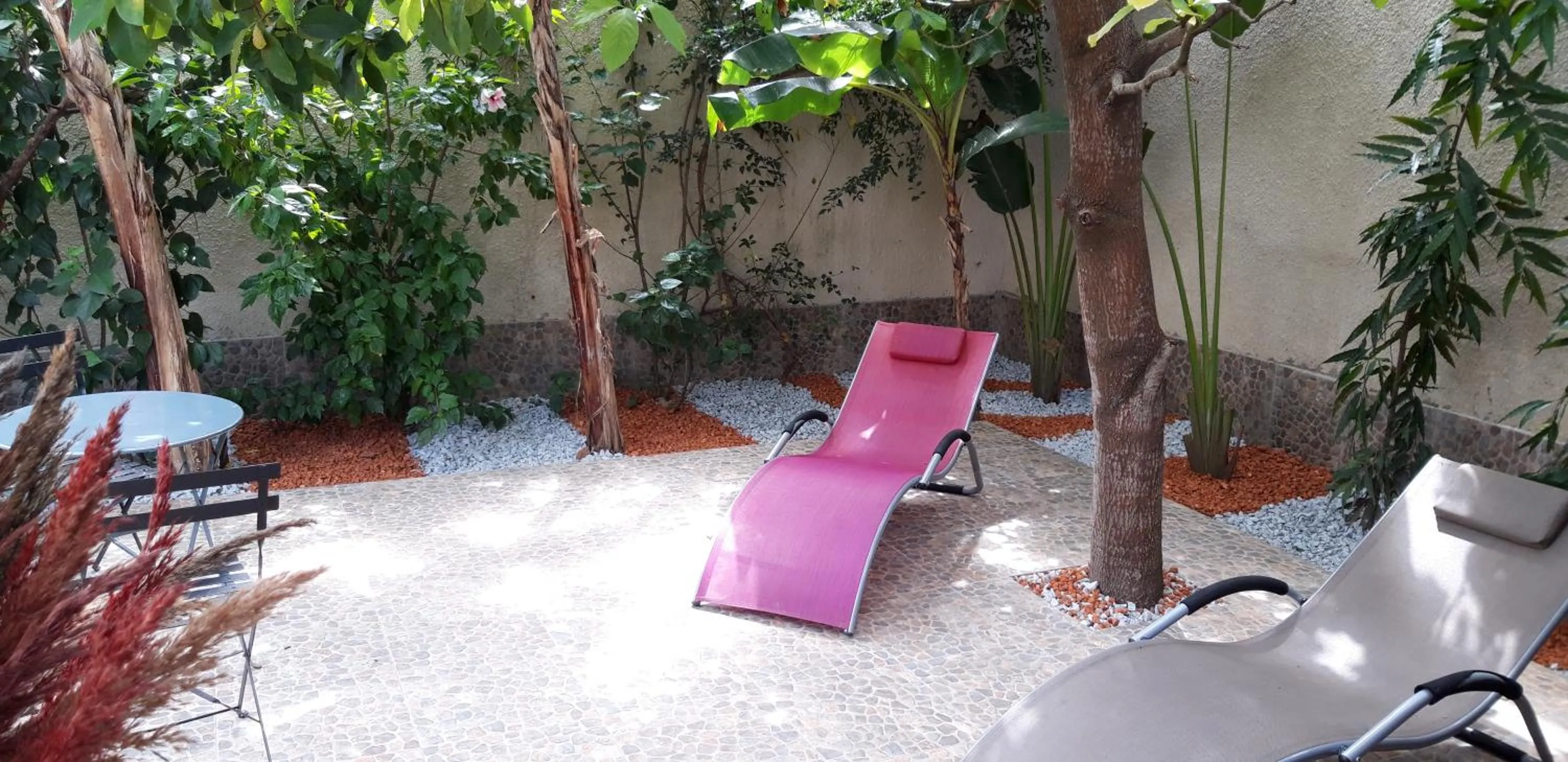 Garden in Villa Jaddis