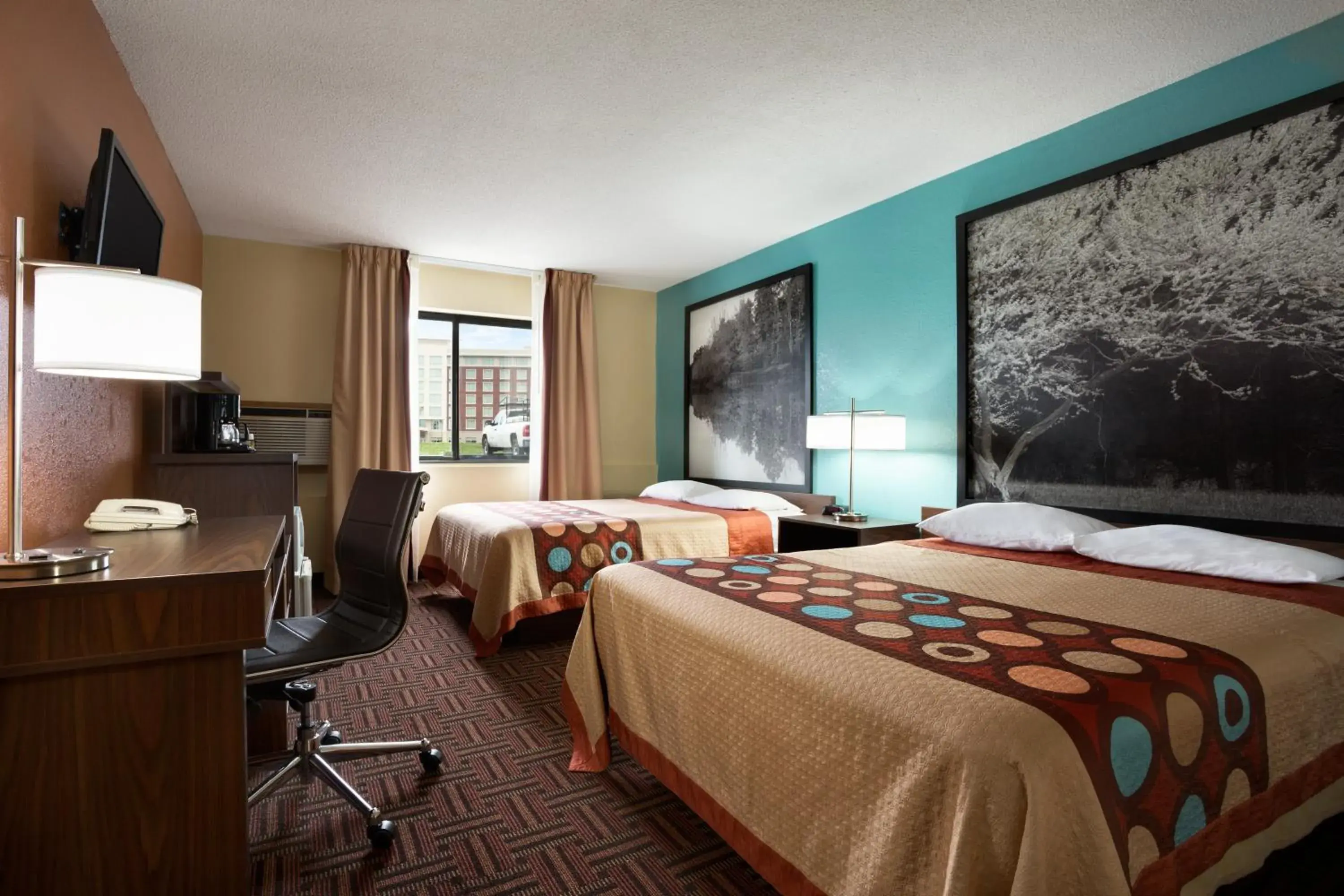 Bedroom, Bed in Super 8 by Wyndham Mount Vernon, IL Bedroom, Bed in Super 8 by Wyndham Mount Vernon, IL