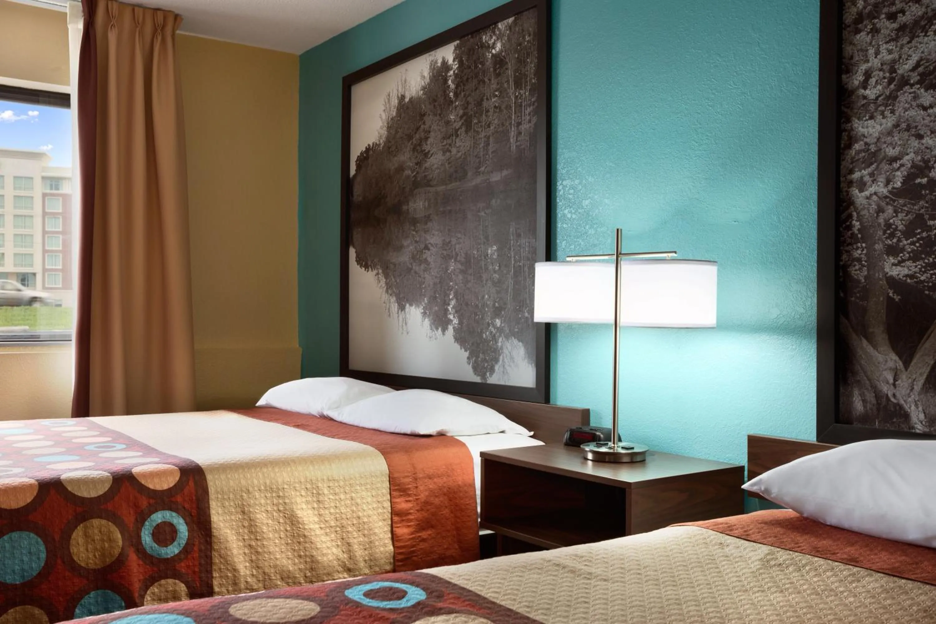 Bedroom, Bed in Super 8 by Wyndham Mount Vernon, IL