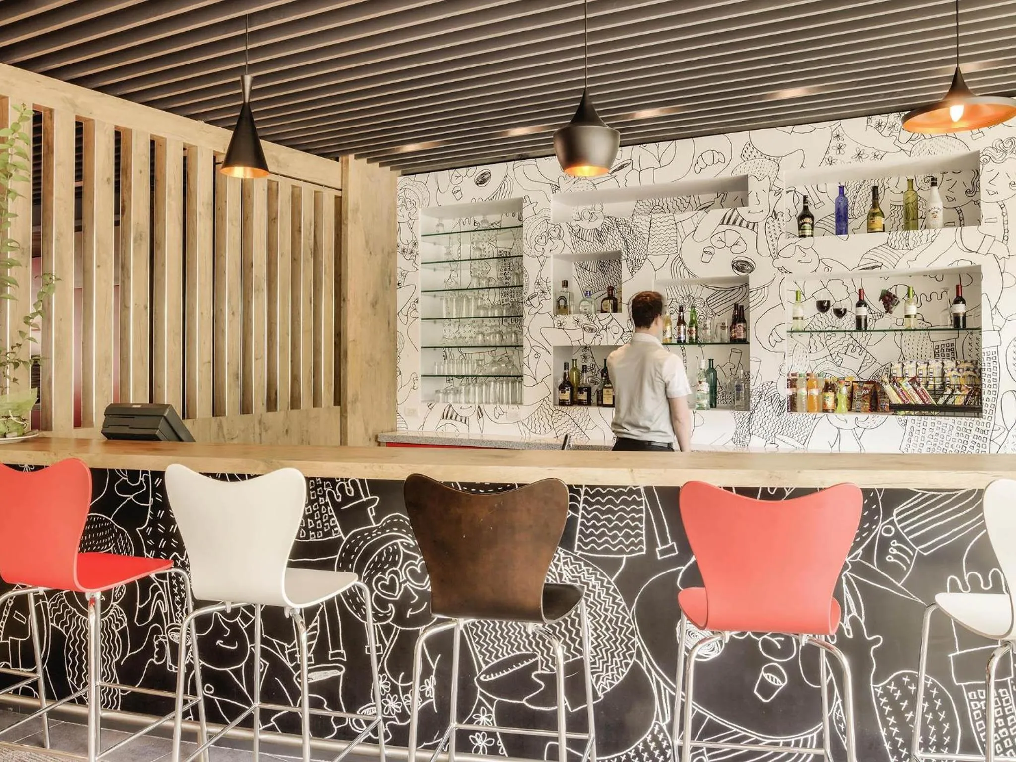 Lounge or bar in Ibis Guadalajara Expo