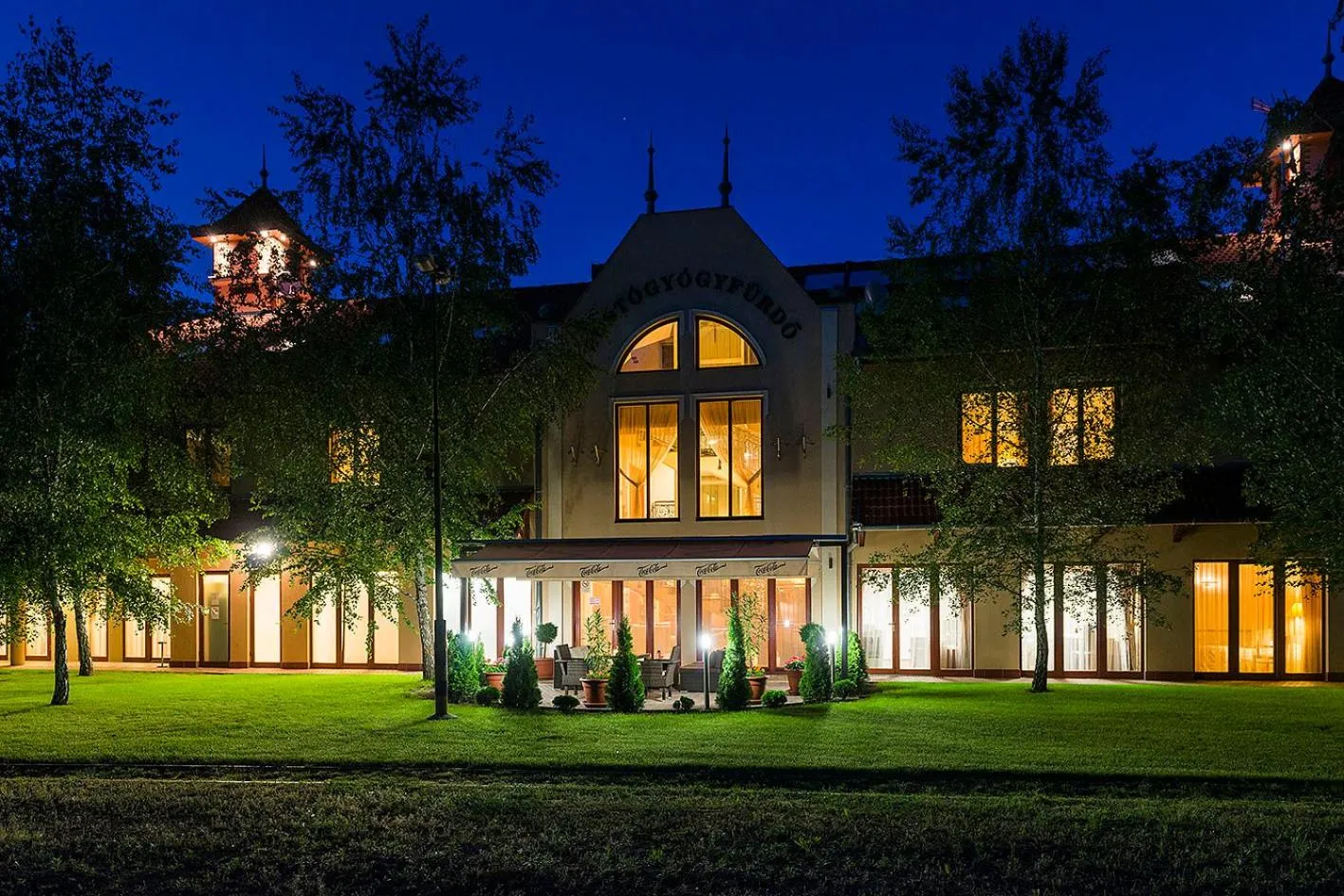 Facade/entrance in Aventinus Hotel