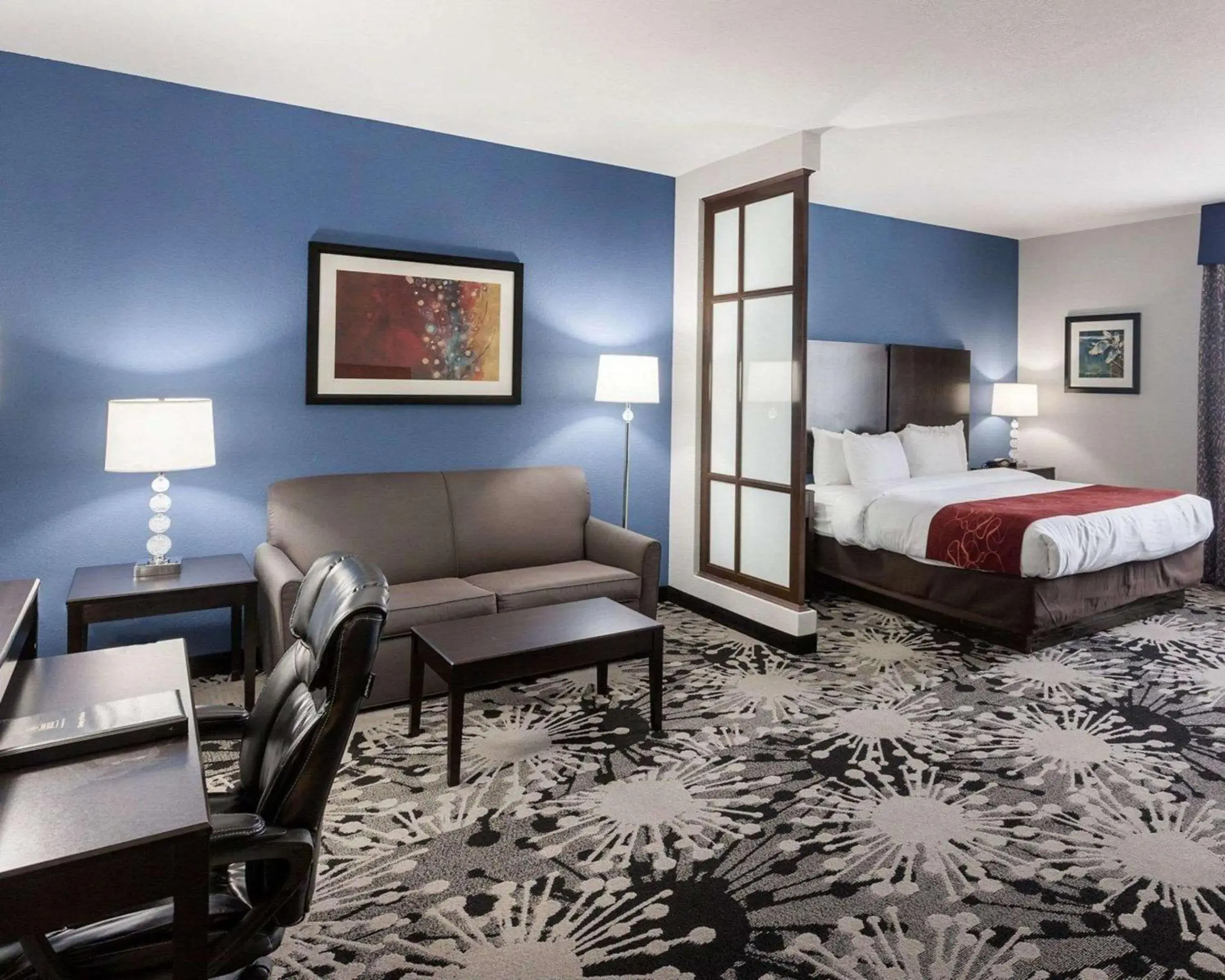 Photo of the whole room, Bed in Comfort Suites Greenville Photo of the whole room, Bed in Comfort Suites Greenville