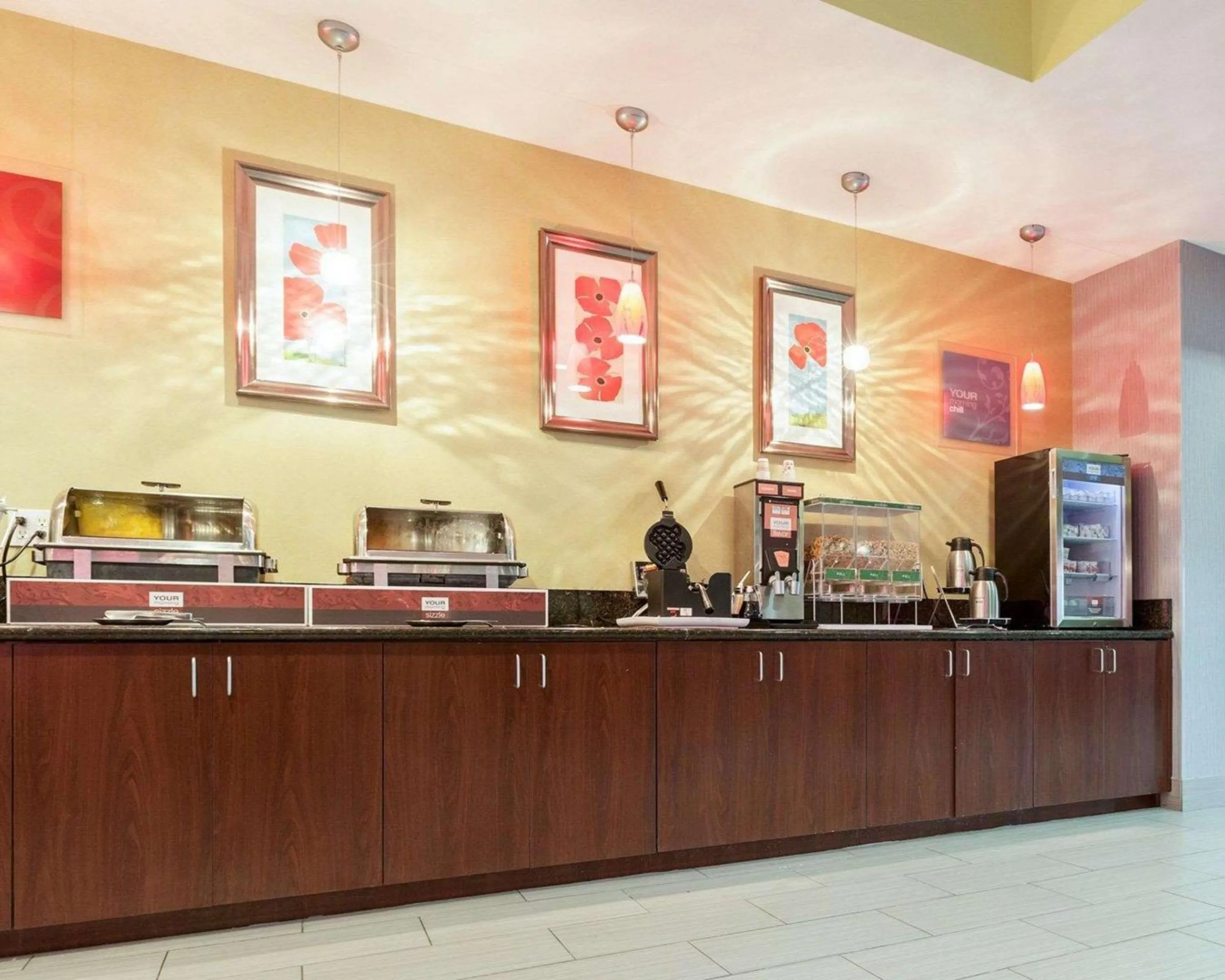 Restaurant/places to eat in Comfort Suites Greenville