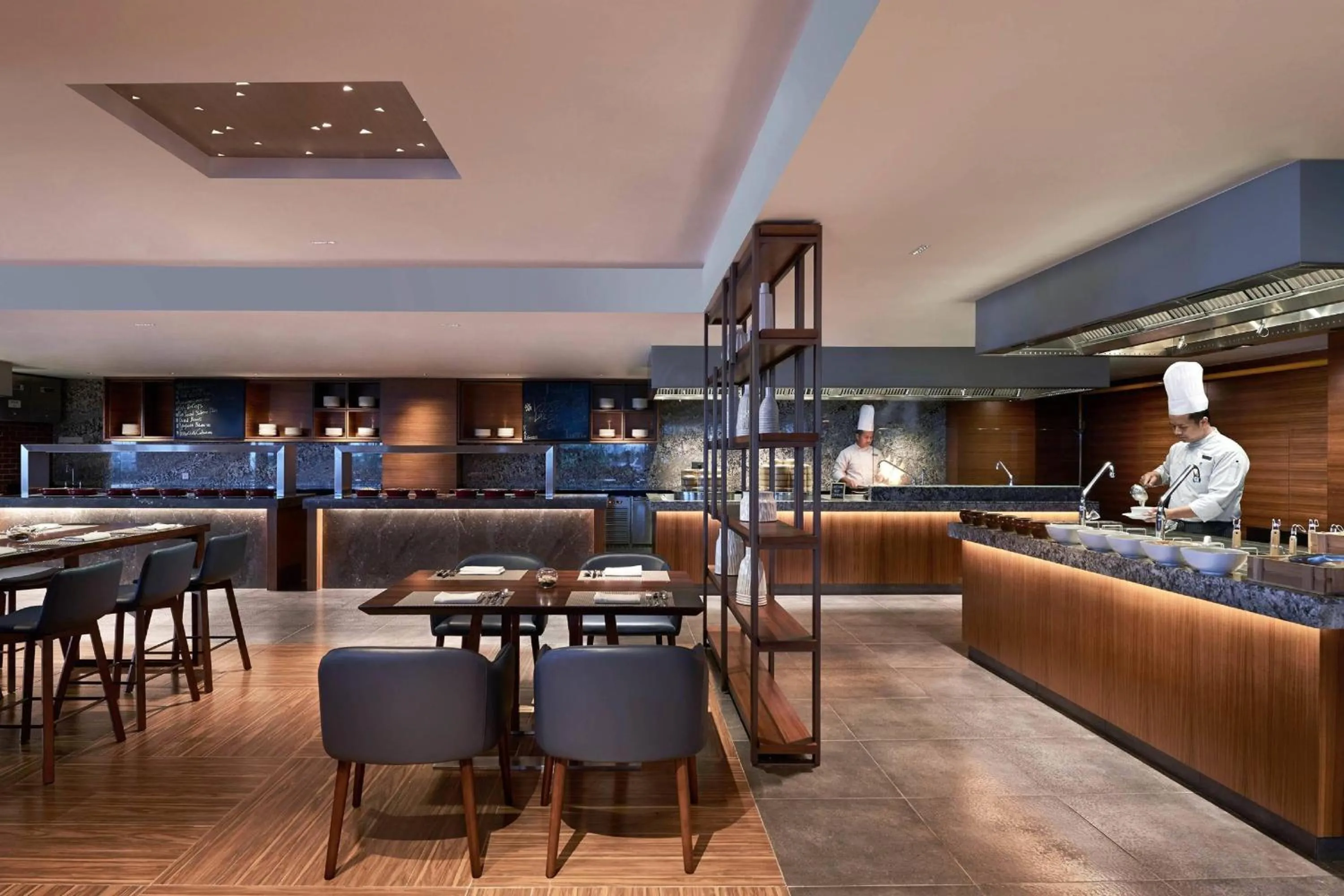 Kitchen or kitchenette in Kota Kinabalu Marriott Hotel