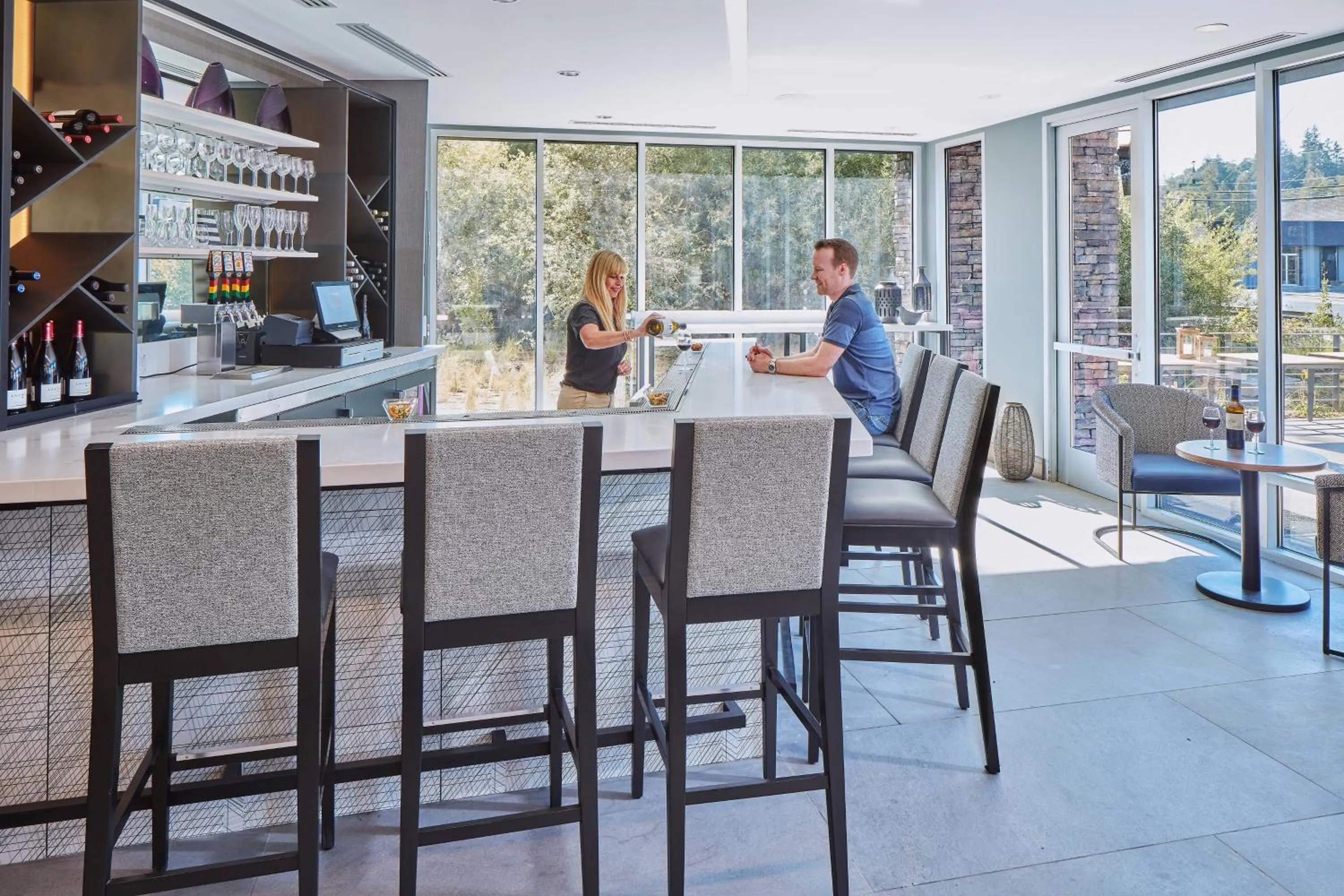 Lobby or reception in Hotel Trio Healdsburg