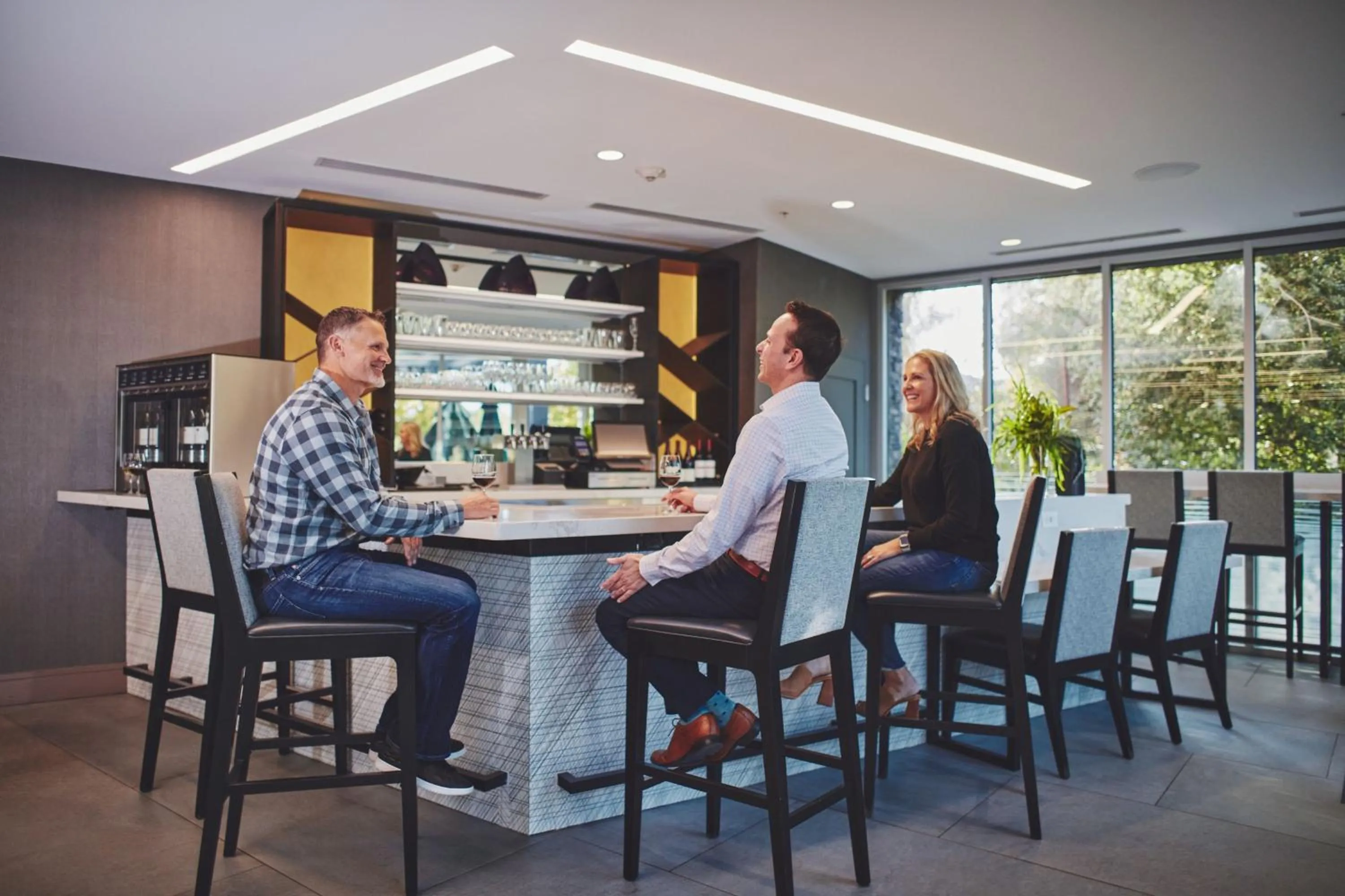 Lobby or reception in Hotel Trio Healdsburg