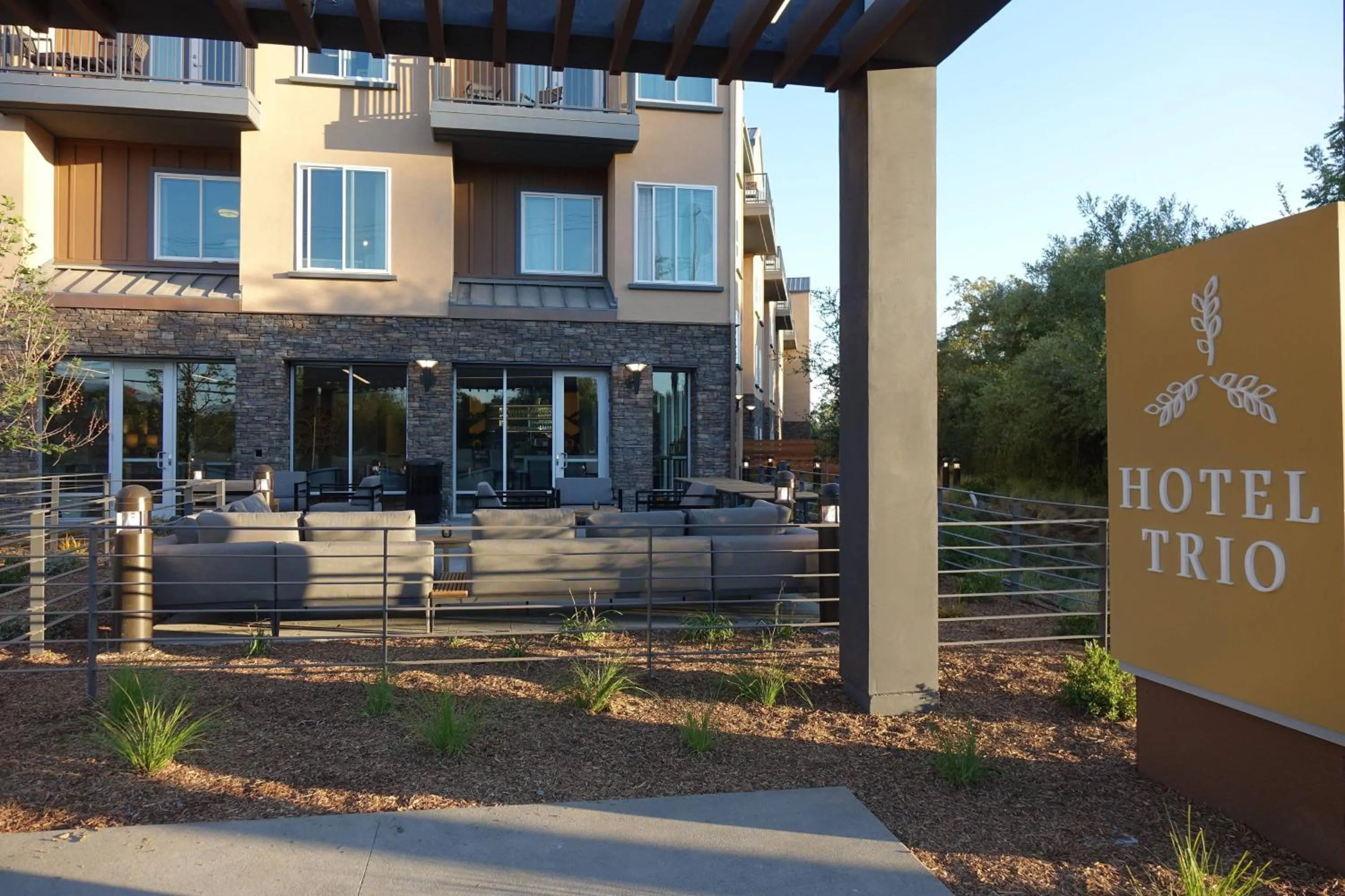 View (from property/room) in Hotel Trio Healdsburg