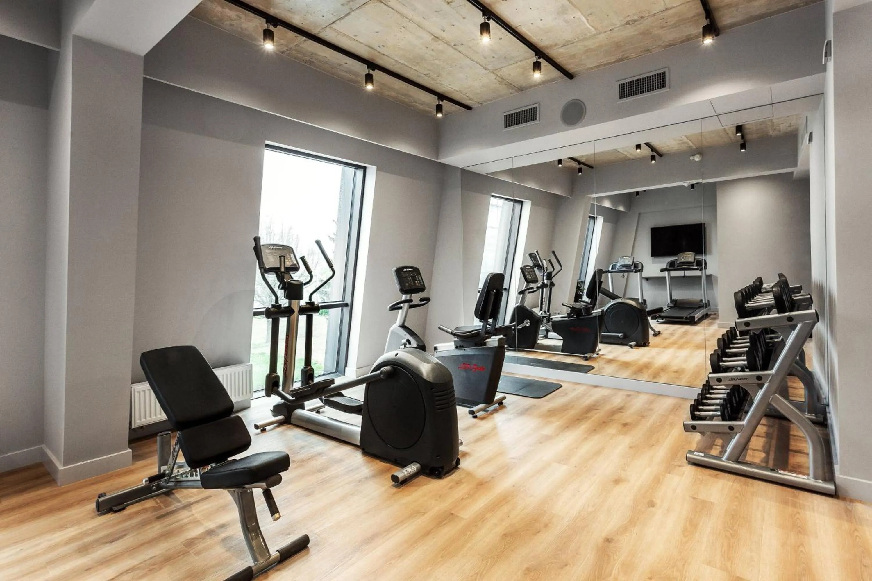 Fitness centre/facilities in Courtyard by Marriott Vilnius City Center