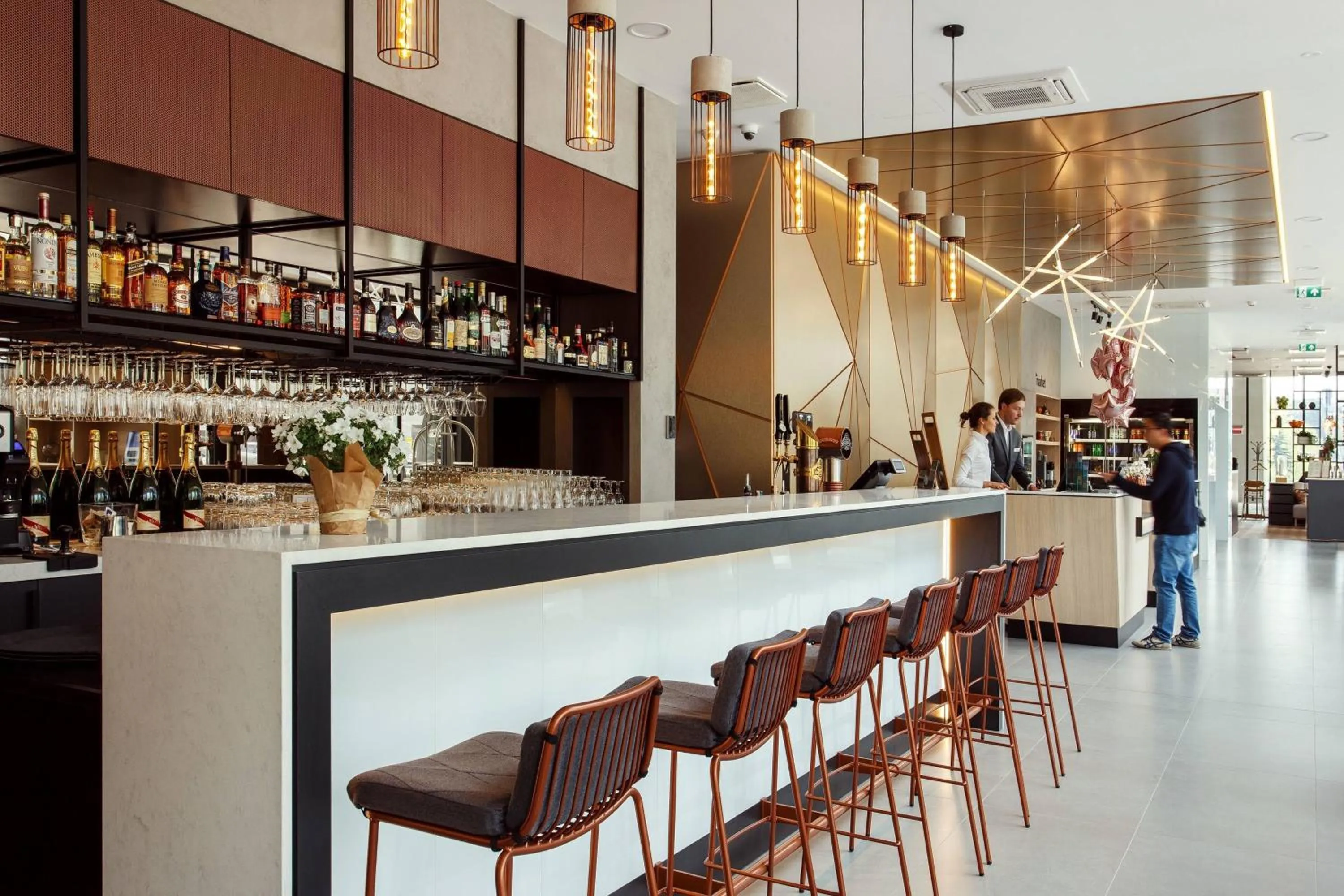 Lobby or reception in Courtyard by Marriott Vilnius City Center