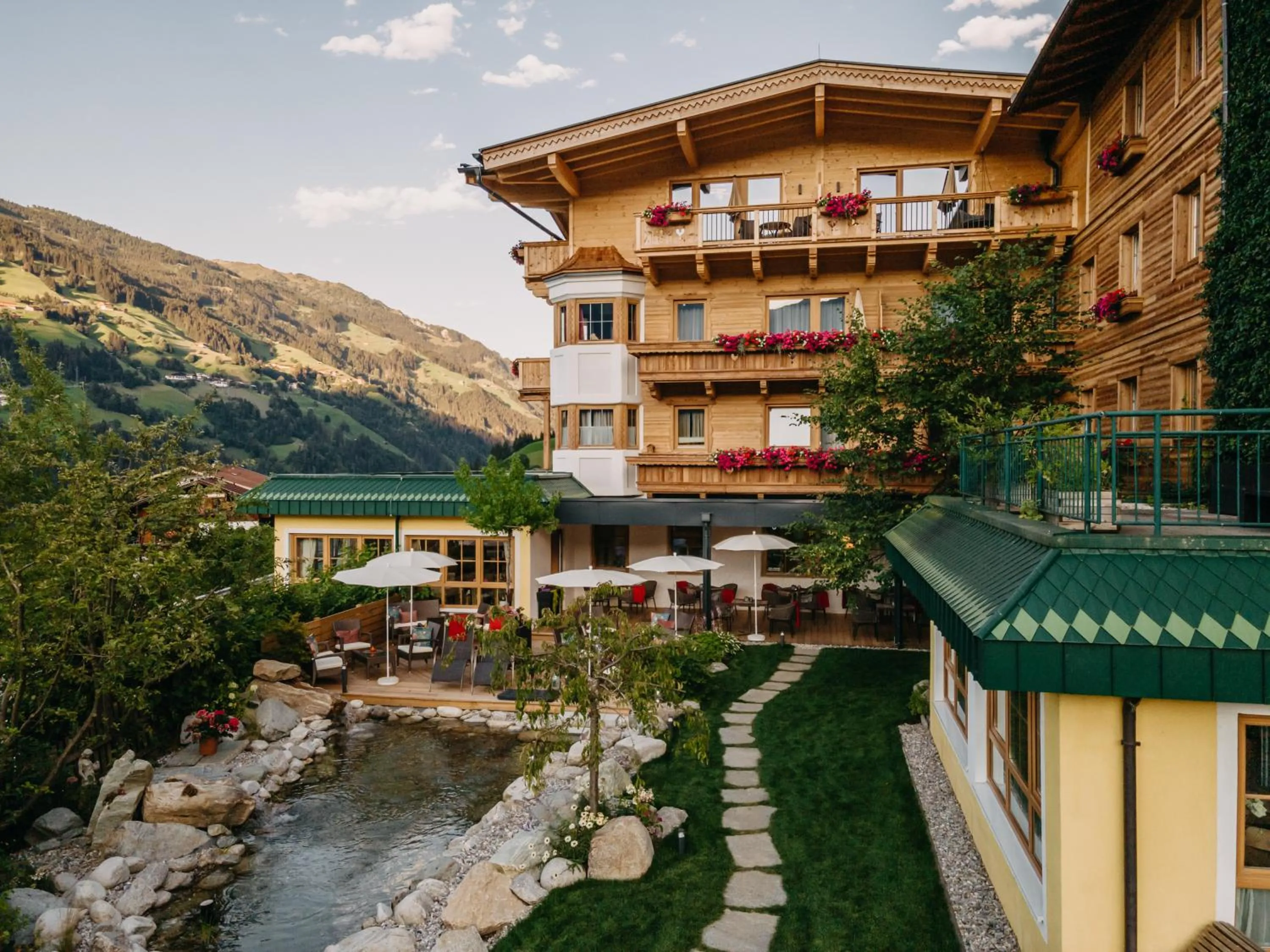 Garden in Ferienhotel Jörglerhof