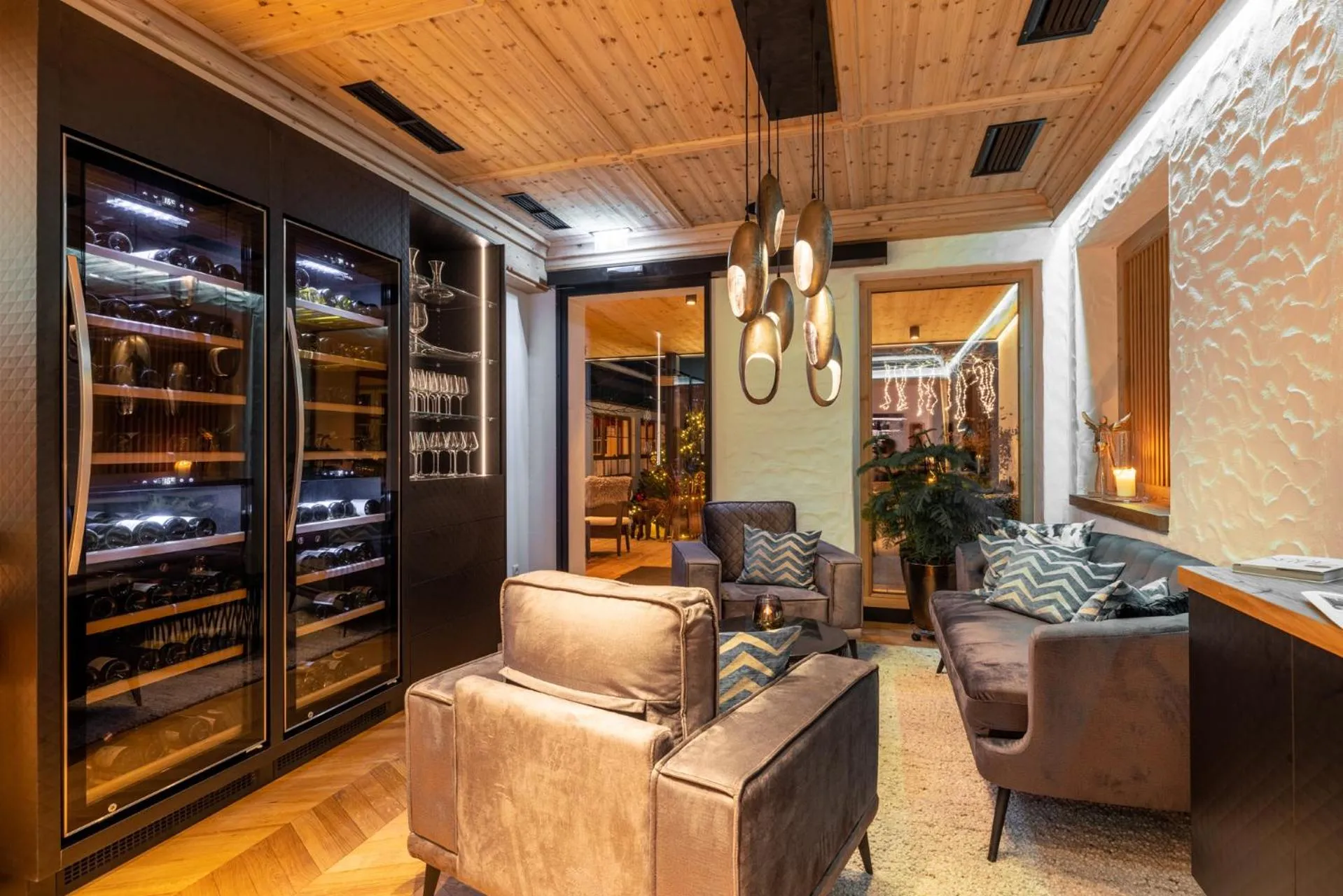 Lounge or bar in Ferienhotel Jörglerhof