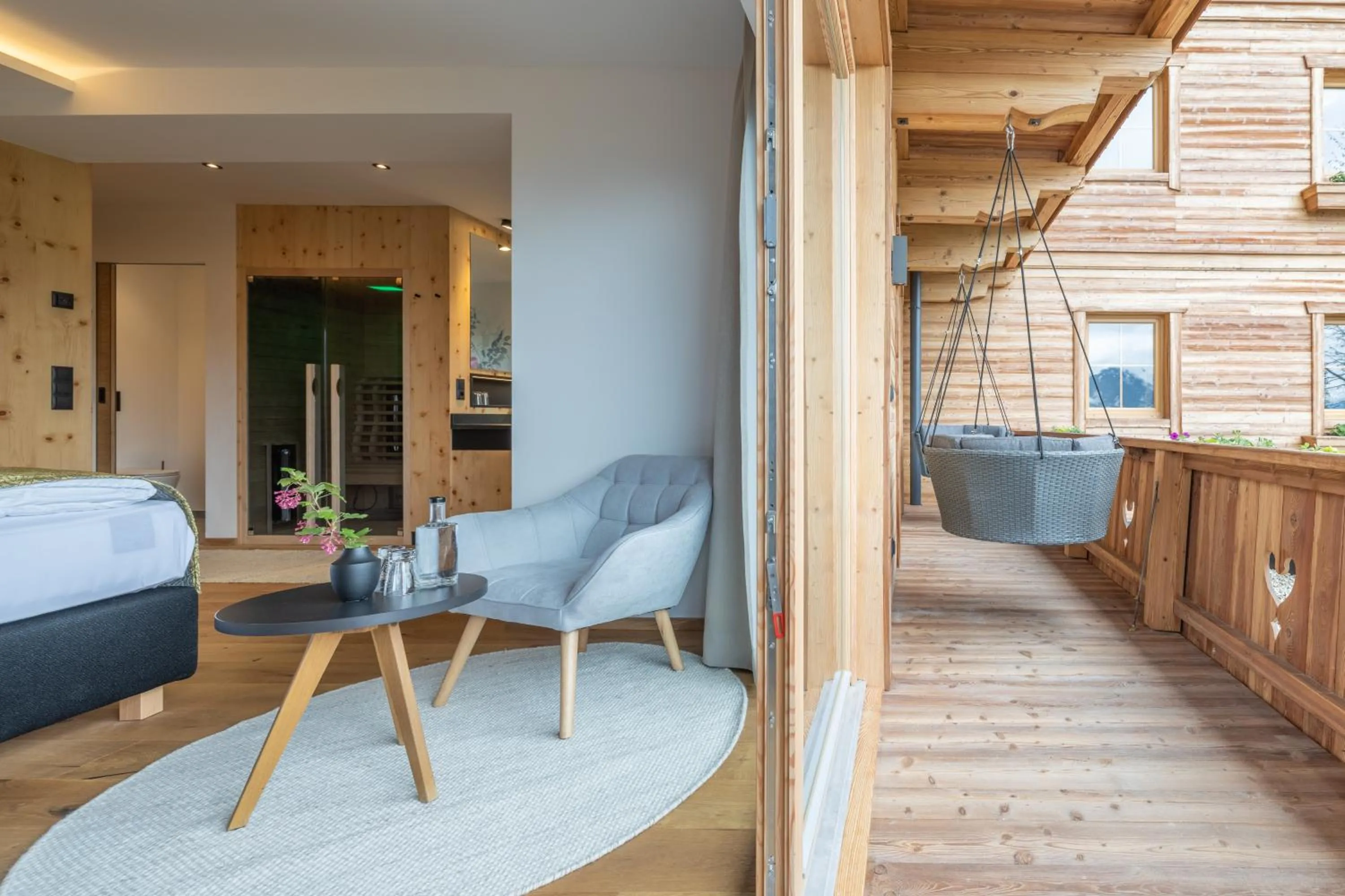 Balcony/Terrace in Ferienhotel Jörglerhof