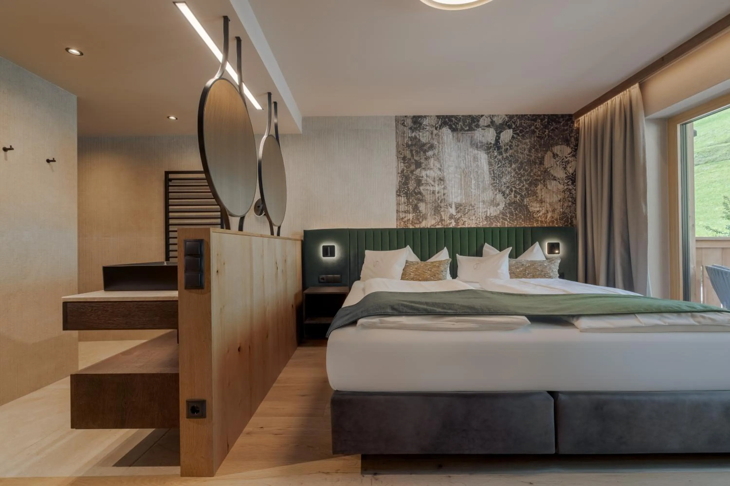 Bed in Ferienhotel Jörglerhof