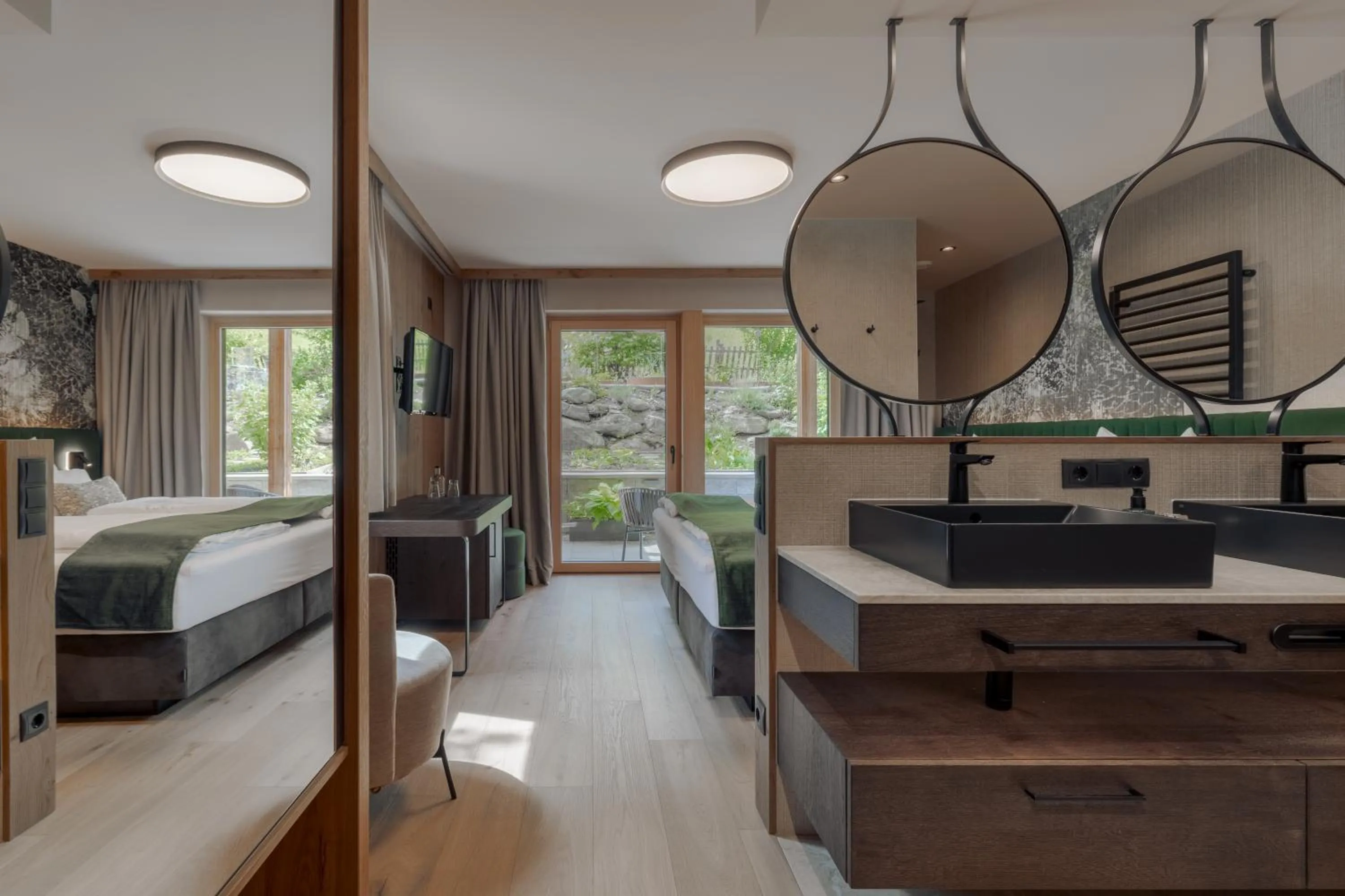 Bed in Ferienhotel Jörglerhof