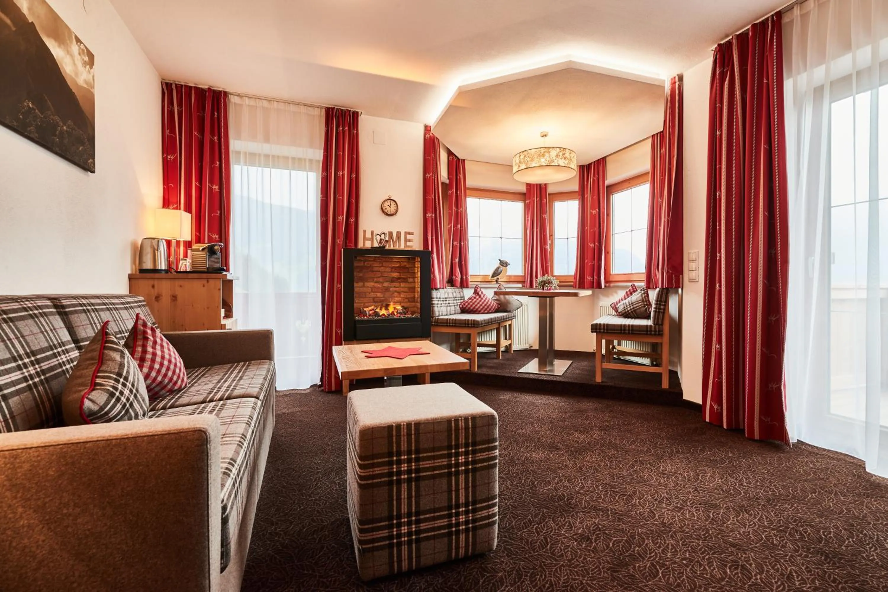 Living room in Ferienhotel Jörglerhof