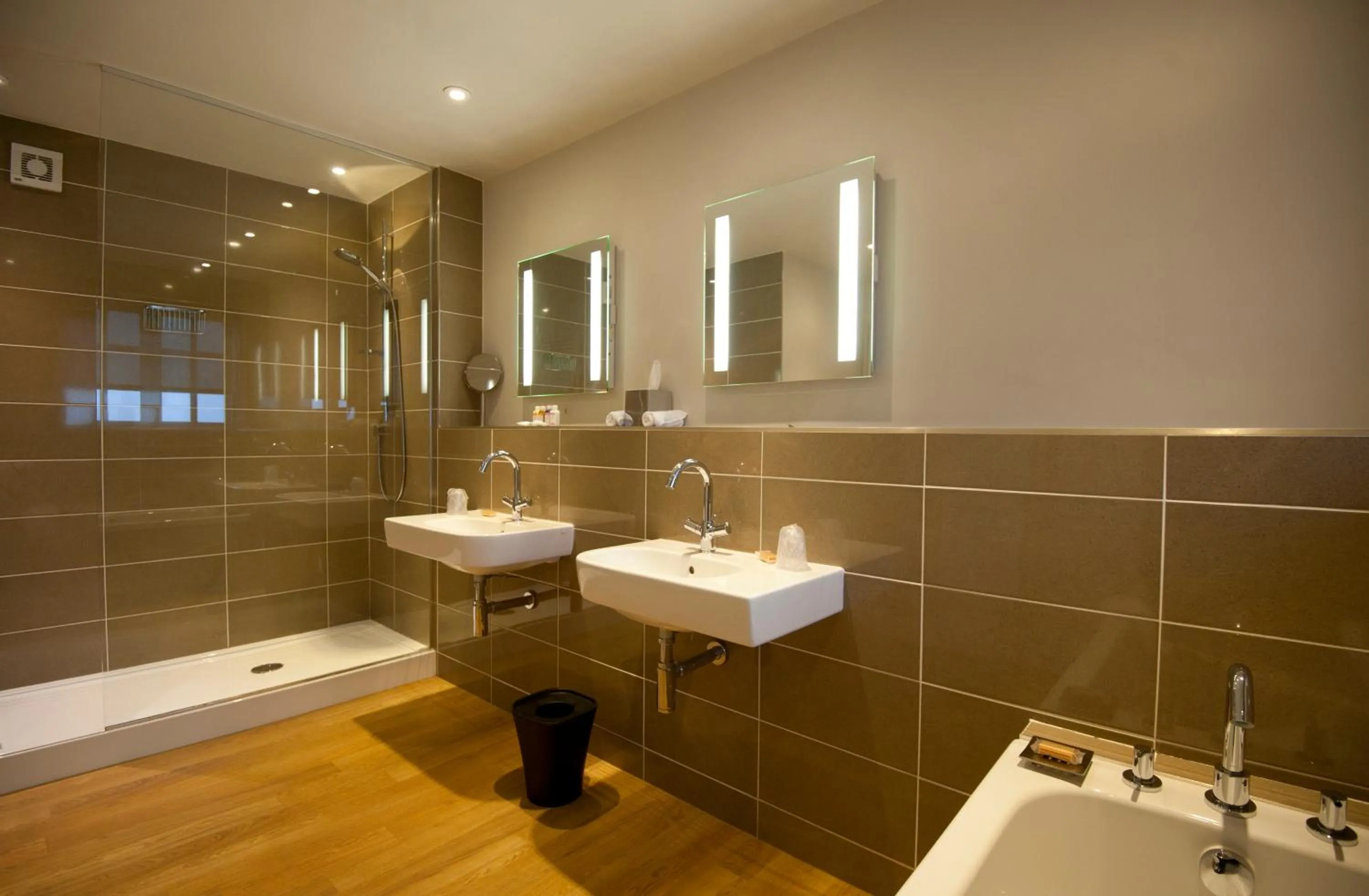 Bathroom in Crown and Castle