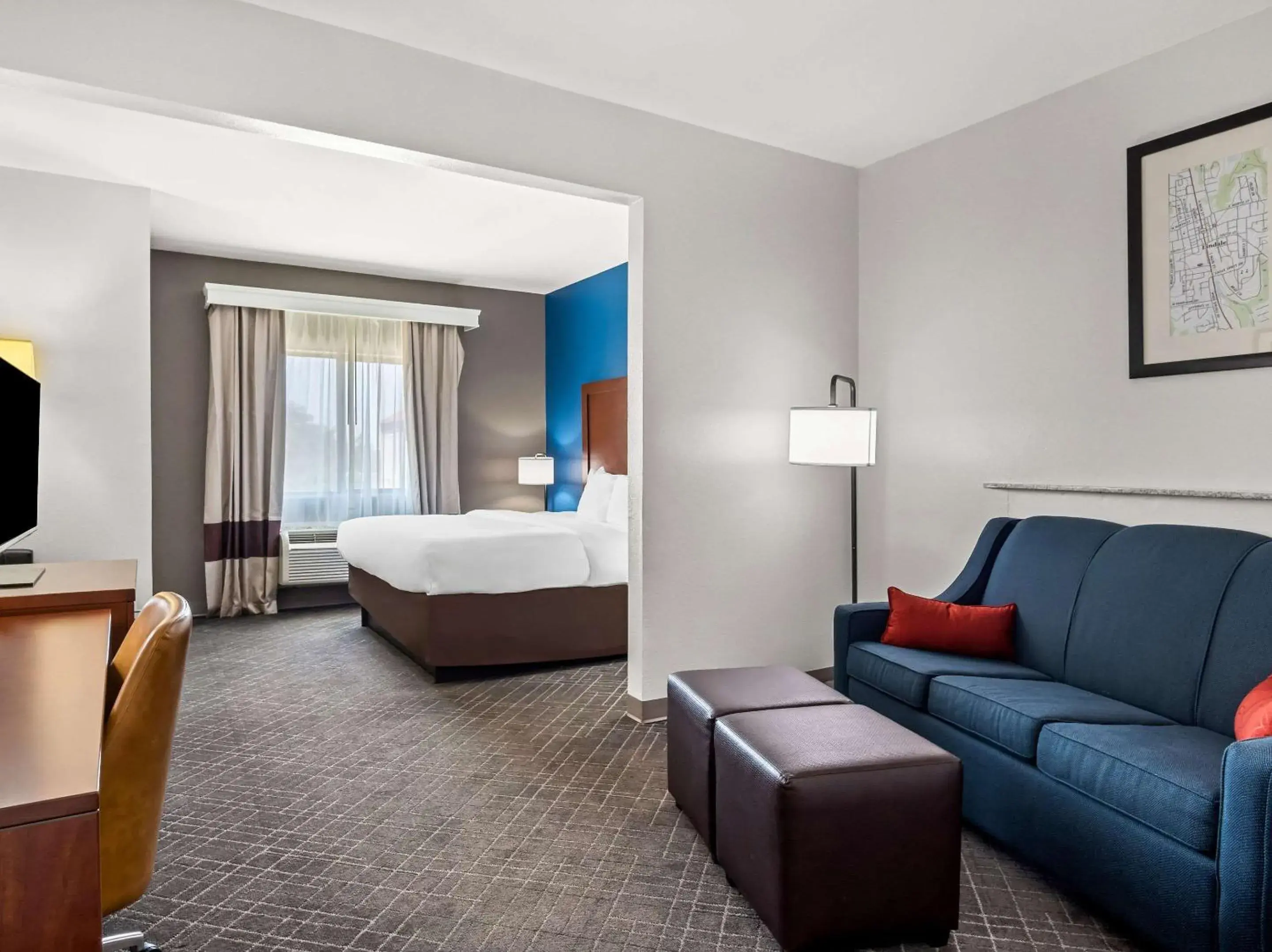 Bedroom, Bed in Comfort Suites Lindale Bedroom, Bed in Comfort Suites Lindale