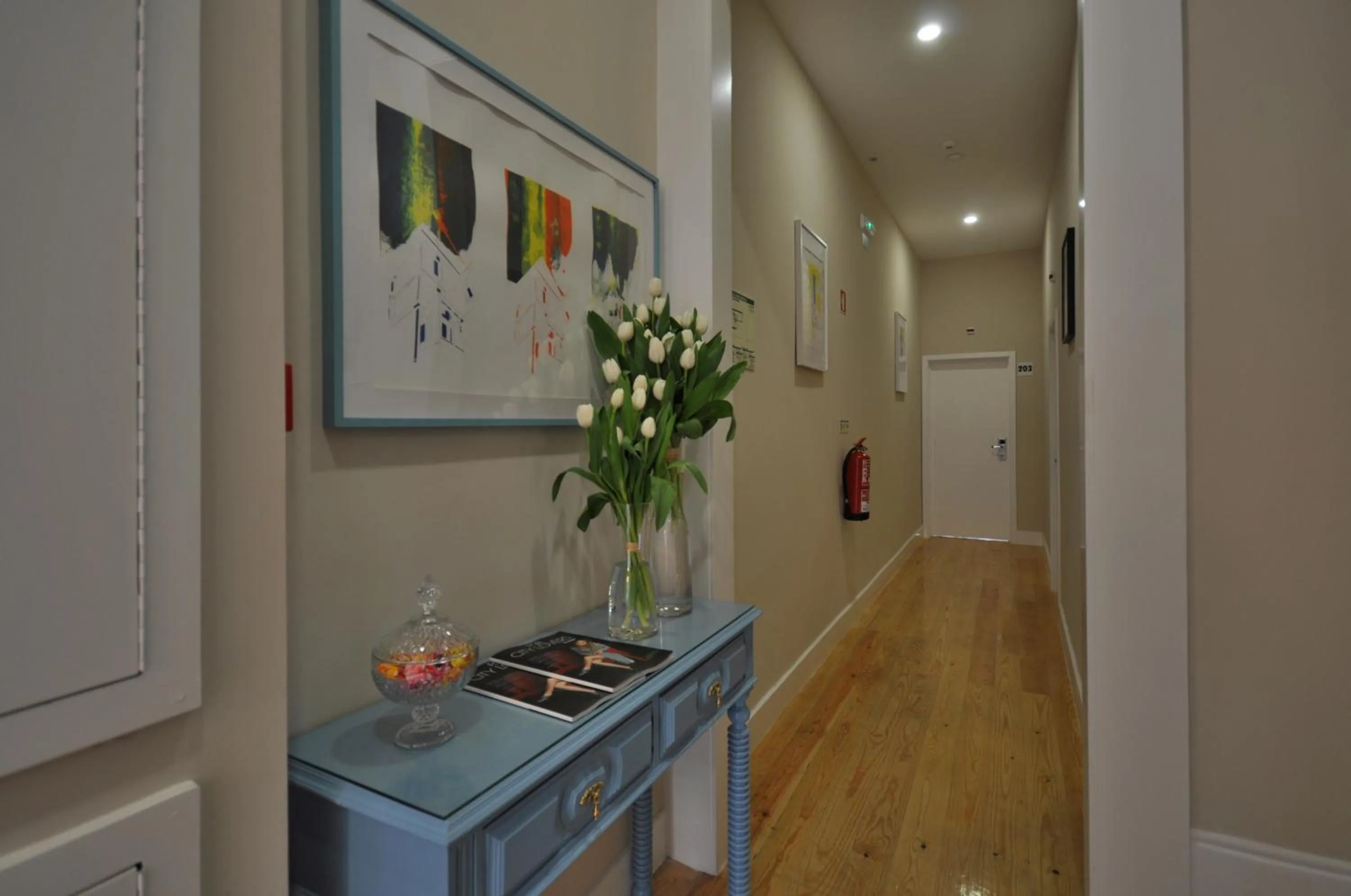 Decorative detail in Porto Charming Hotel