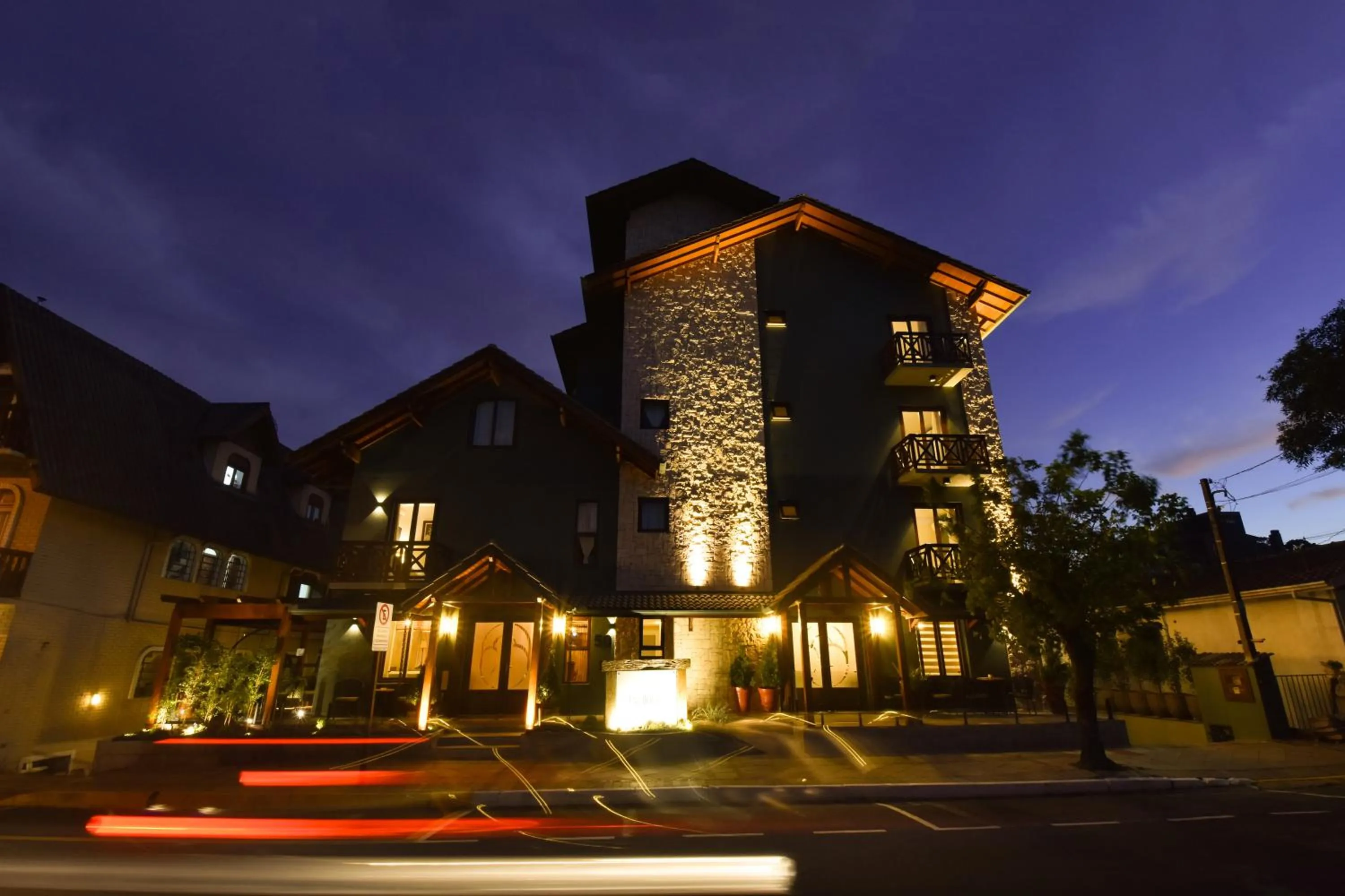 Facade/entrance in Pousada Belluno