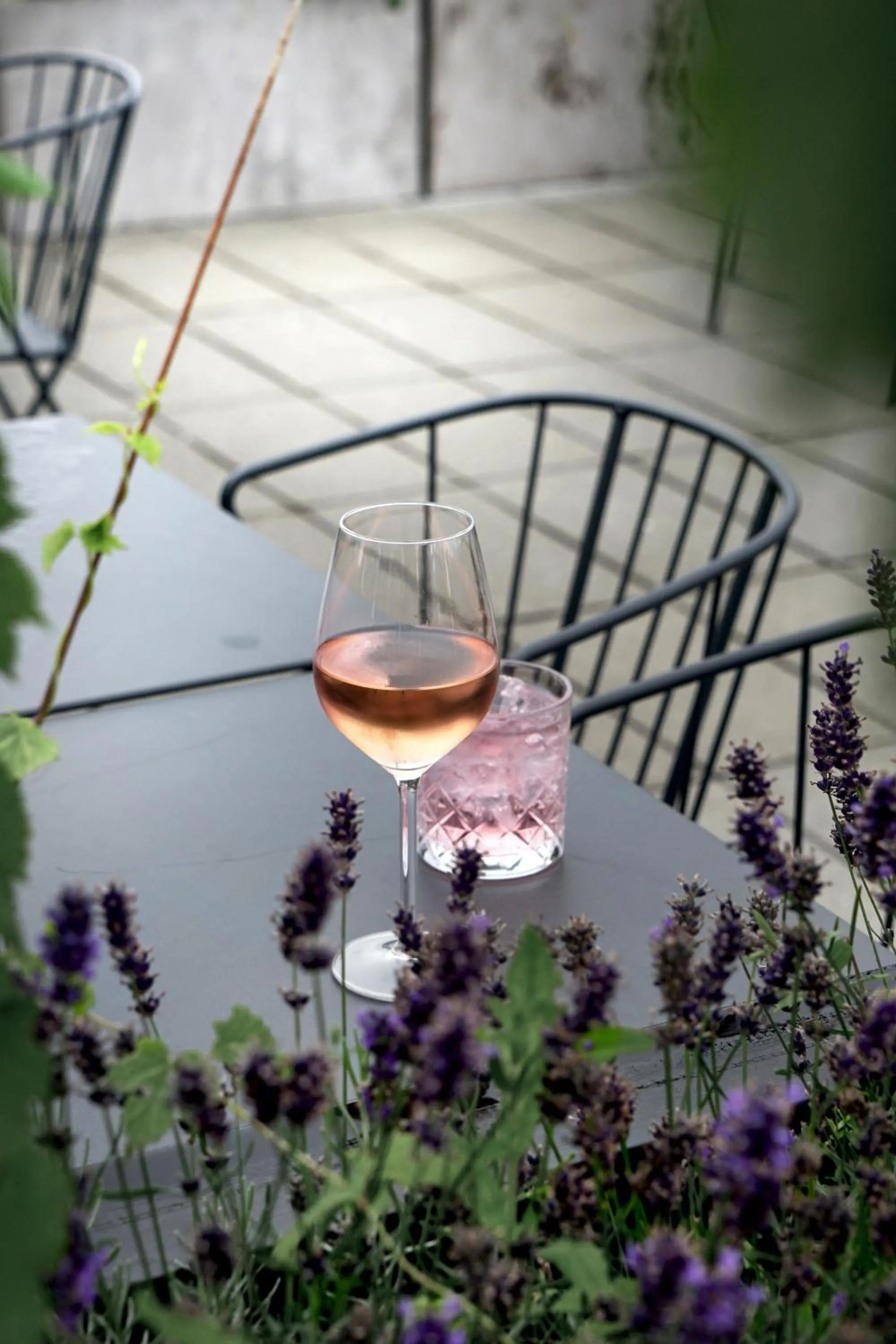 Patio in Hotel Ottilia