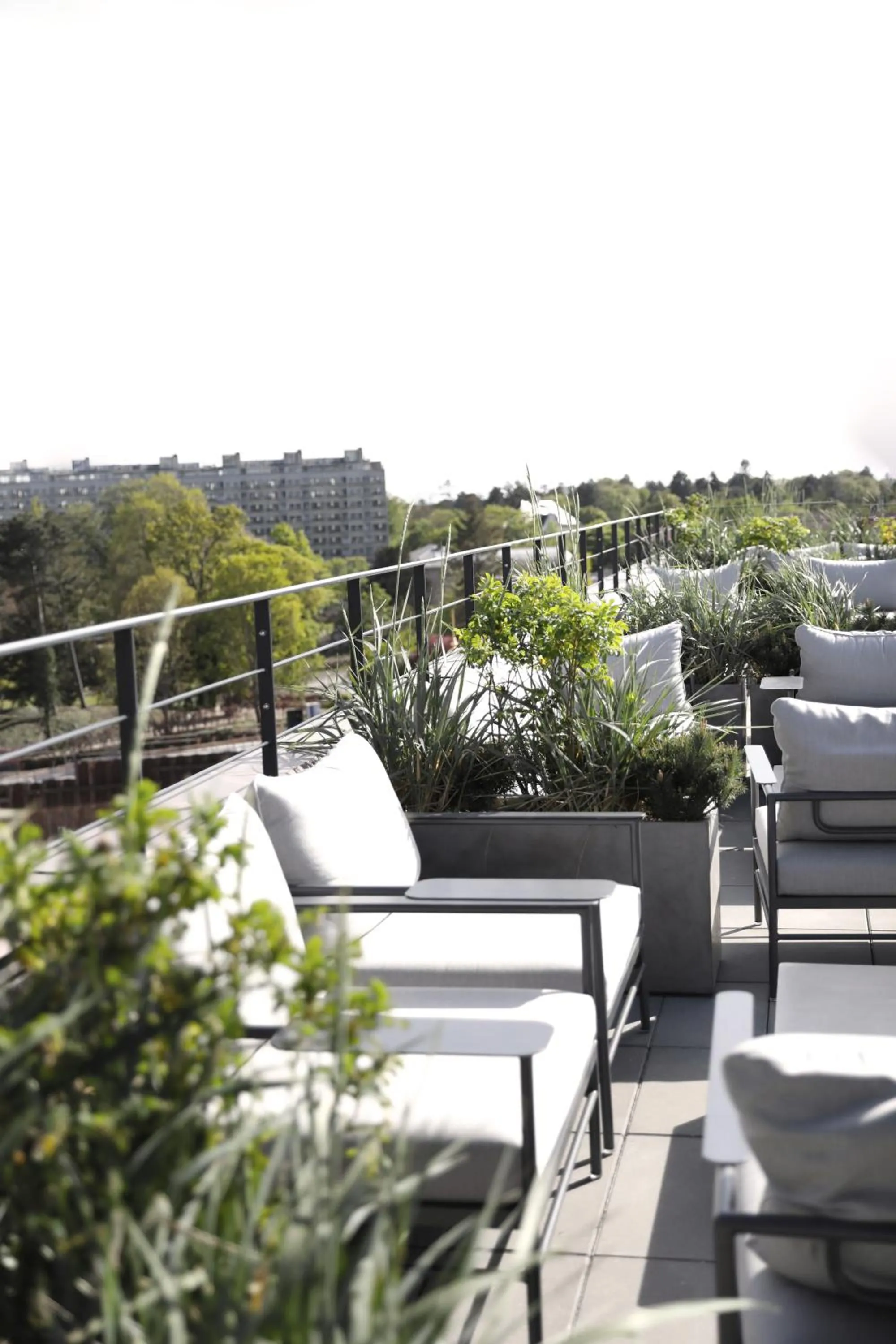 Patio in Hotel Ottilia