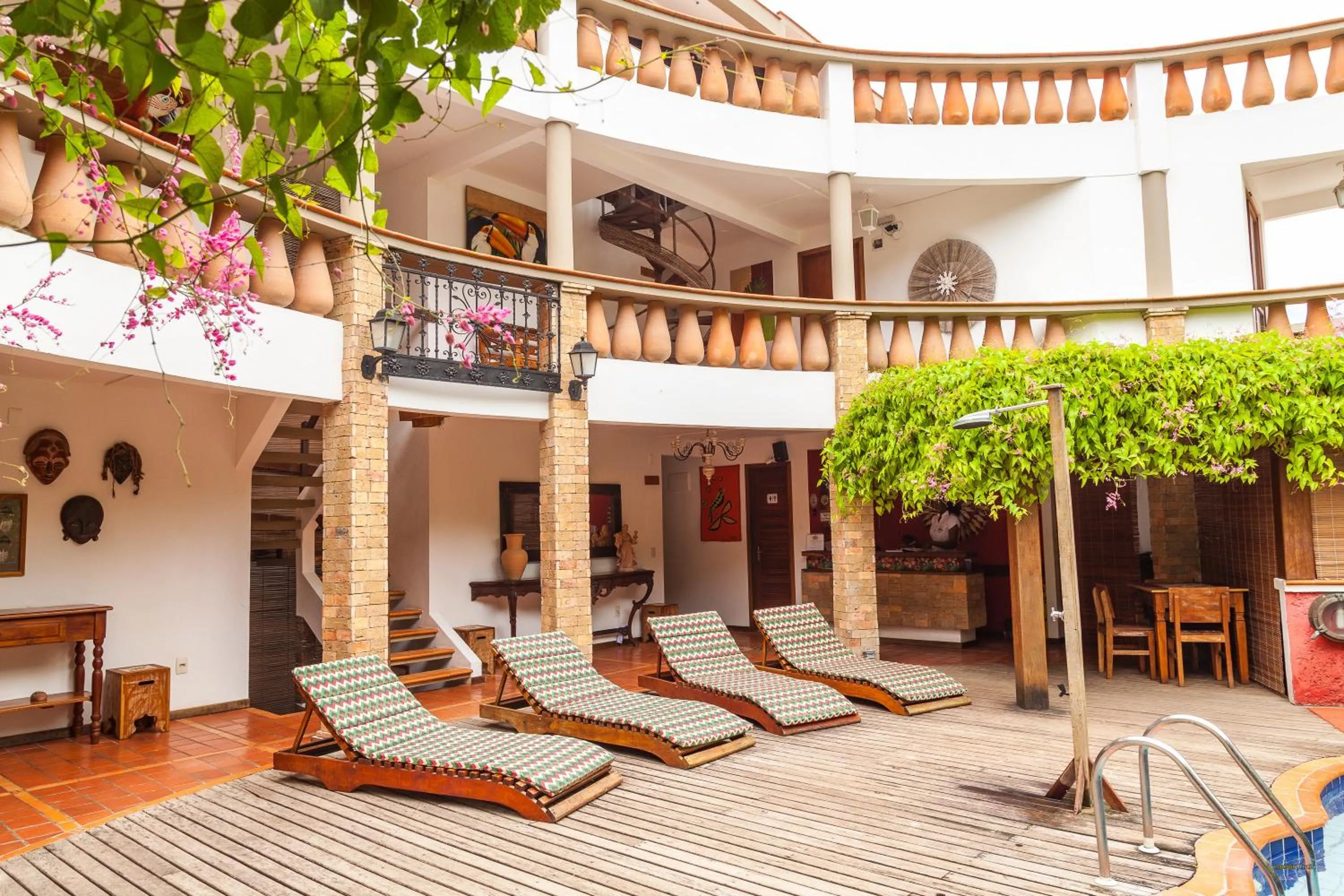 Property building in Pousada Bahia Brasil