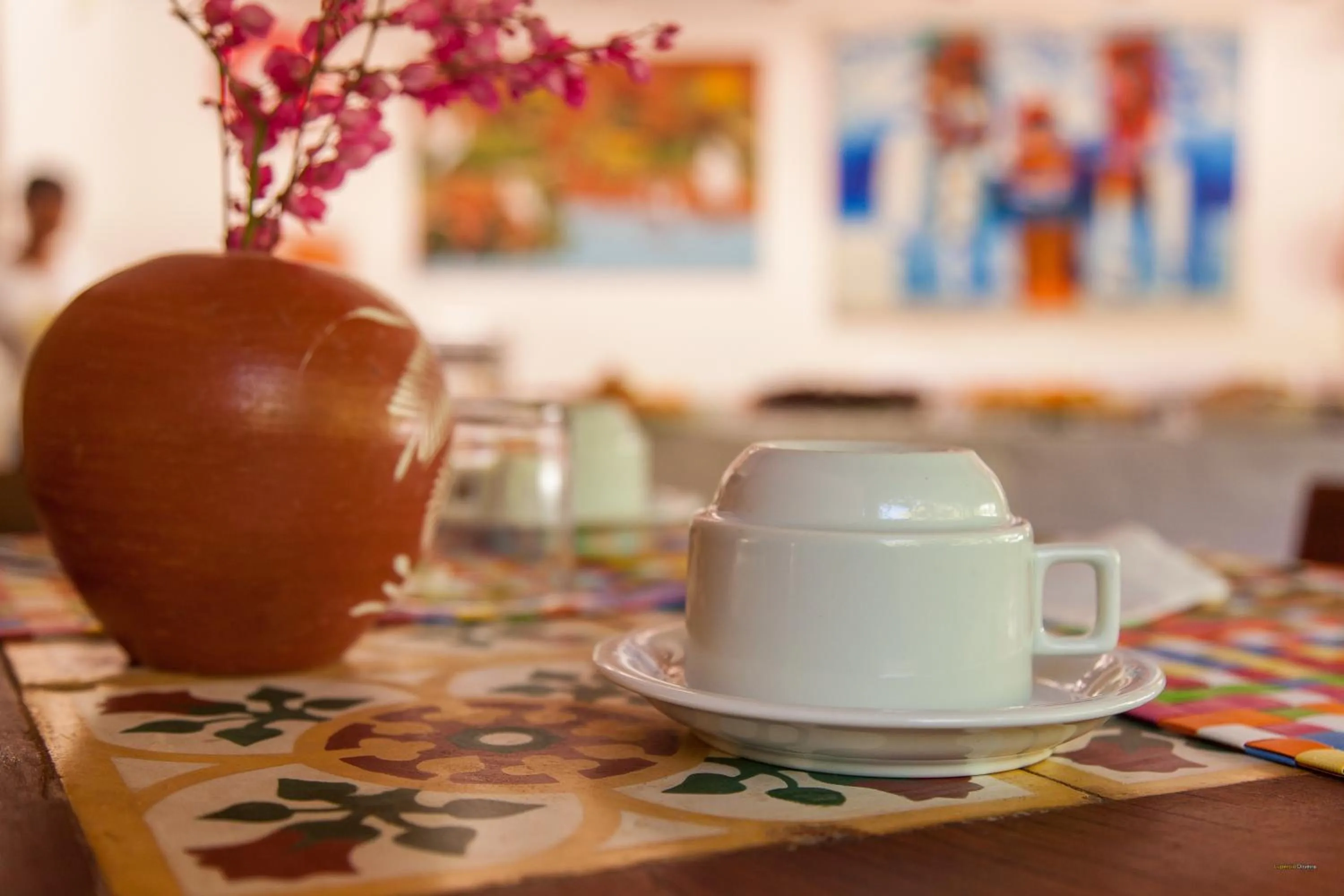 Decorative detail in Pousada Bahia Brasil