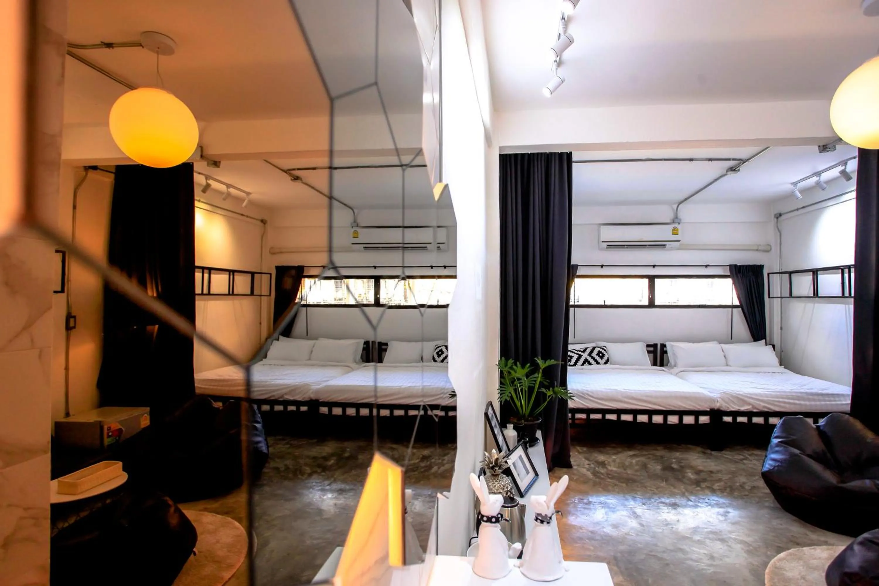 Bed in Siam Nitra Boutique Hotel