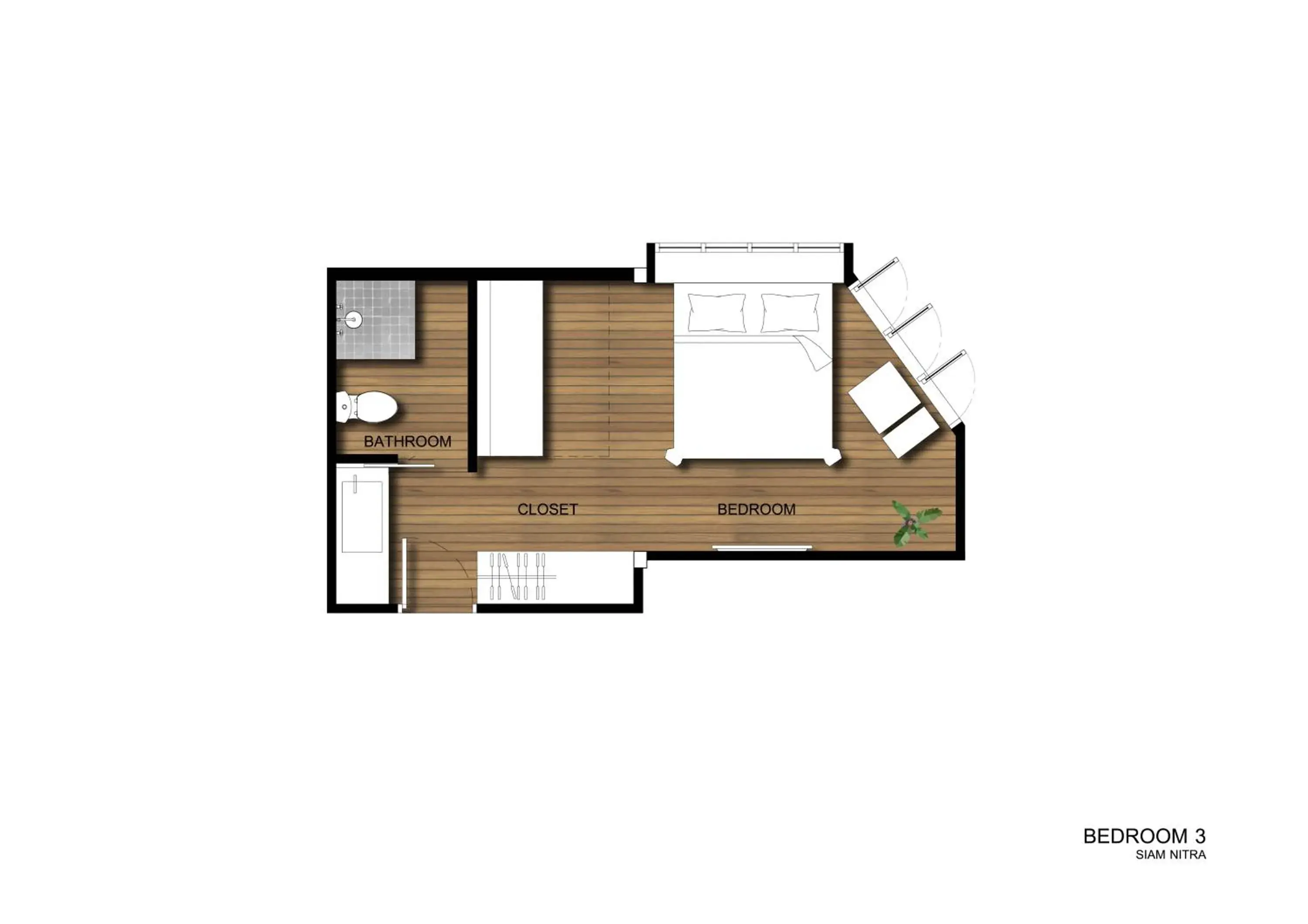 Floor plan in Siam Nitra Boutique Hotel Floor plan in Siam Nitra Boutique Hotel