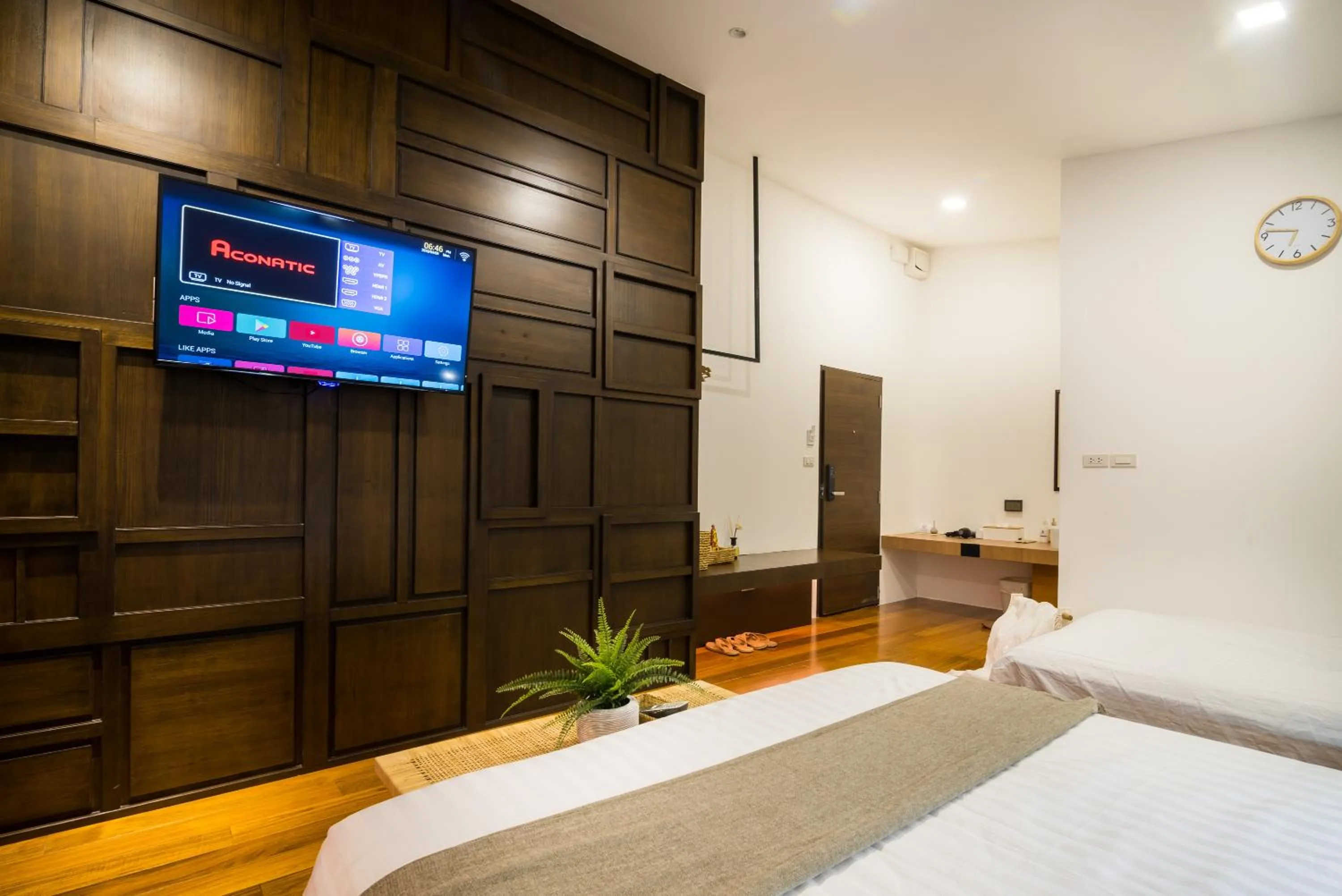 Bed in Siam Nitra Boutique Hotel