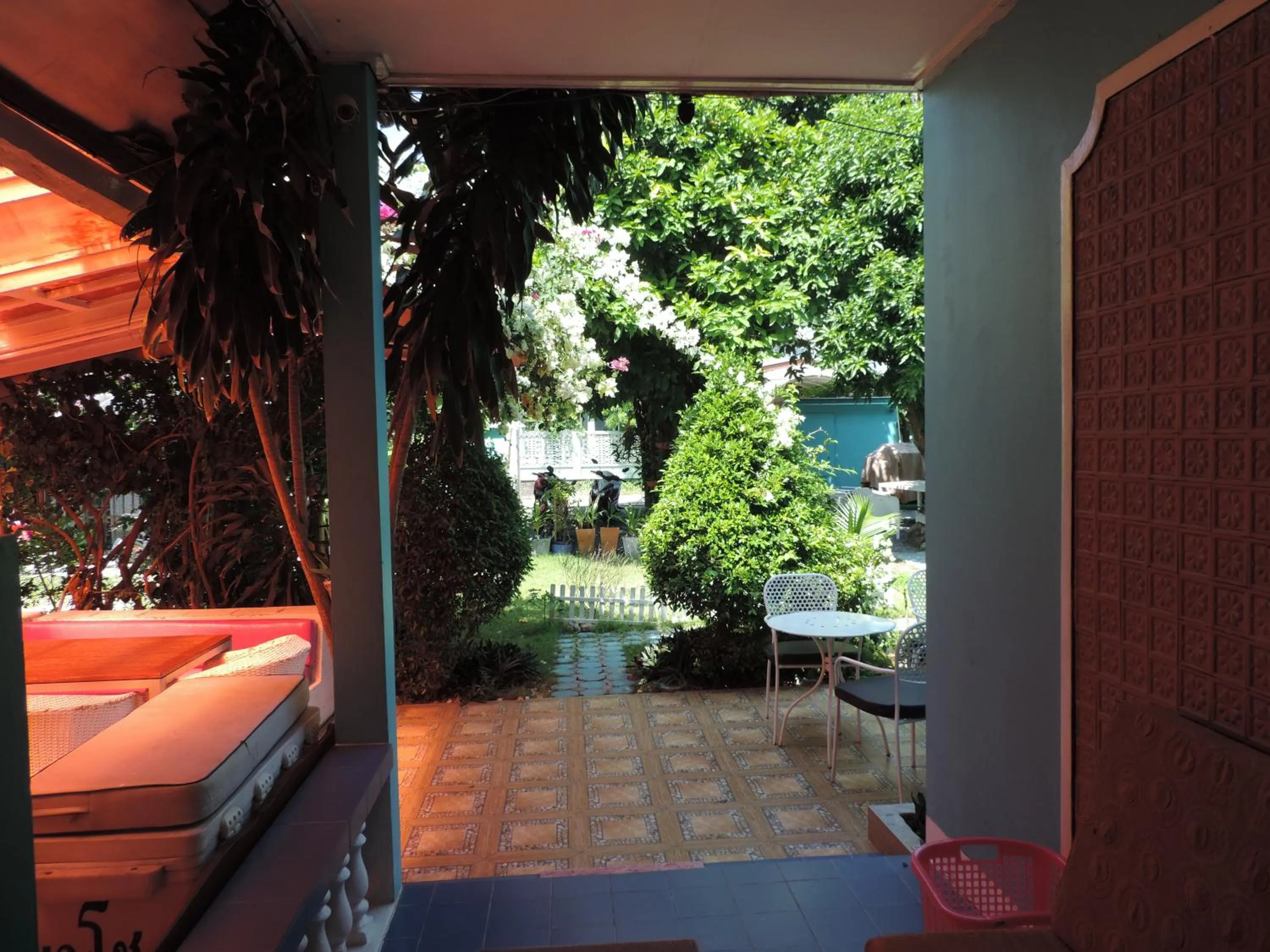 Patio, Bed in Blue Paradise Residence