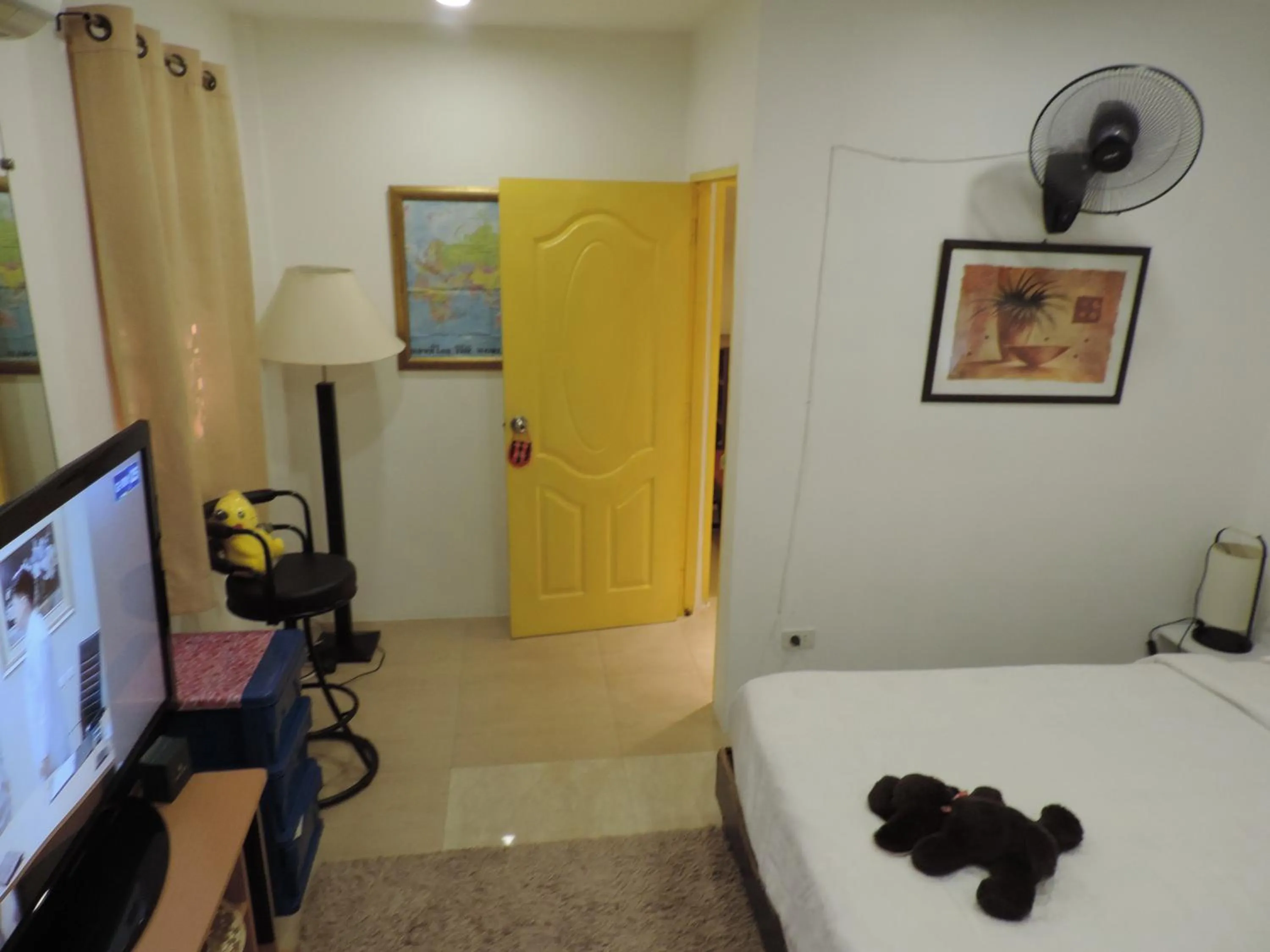 Bed in Blue Paradise Residence