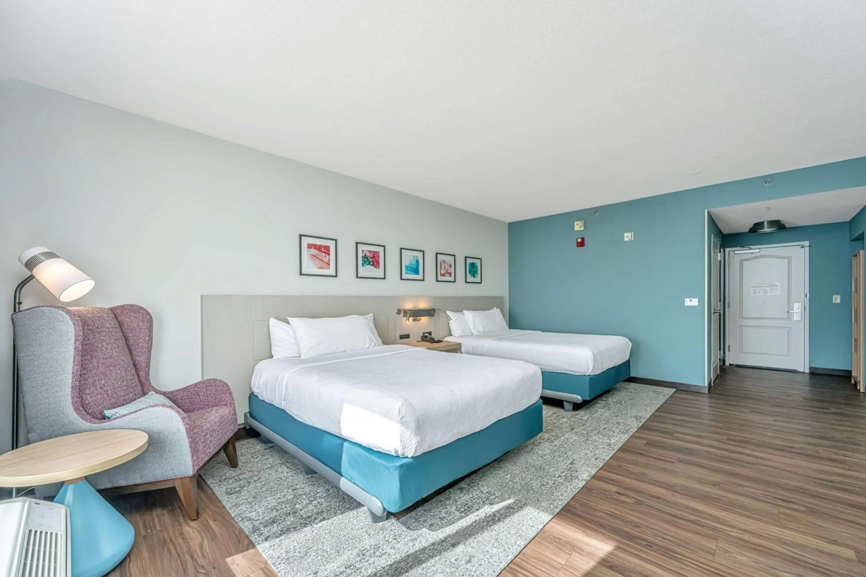 Bed in Hilton Garden Inn Charleston Airport