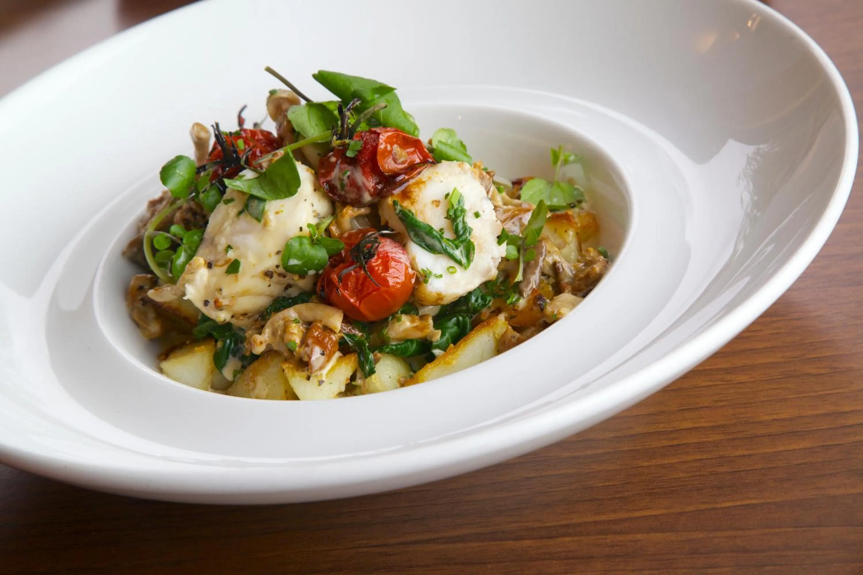 Dining area in The Boathouse
