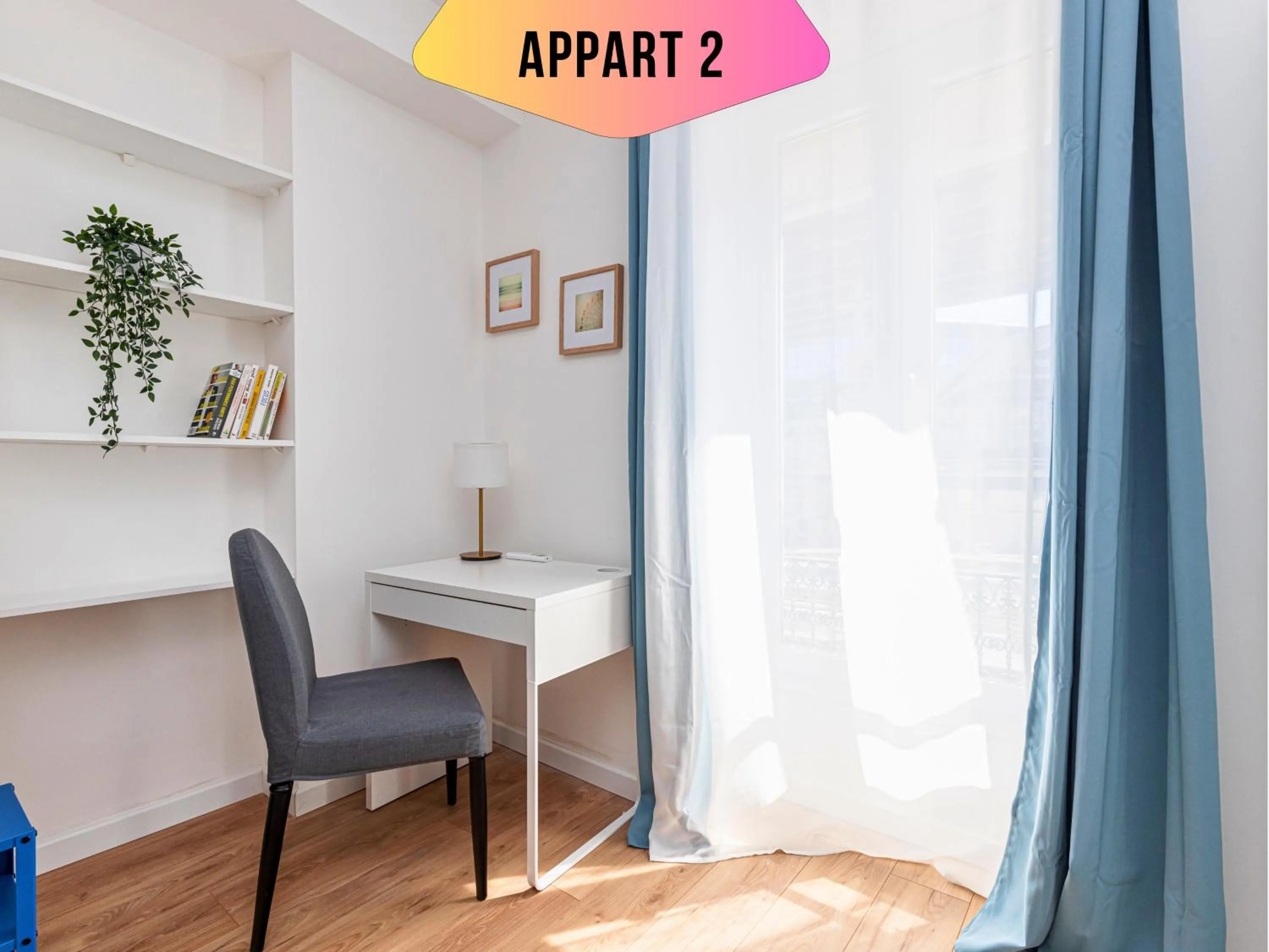 Bedroom in CASA REINE JEANNE- ideal groups & family -CENTRAL near train station - PARKING - New&CONFORT-AC