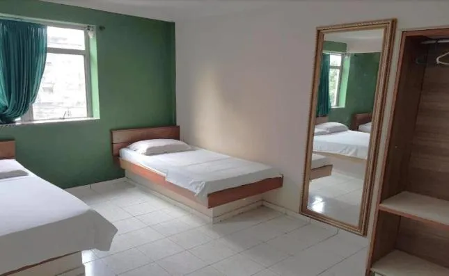 Bedroom, Bed in Hotel Dez De Julho