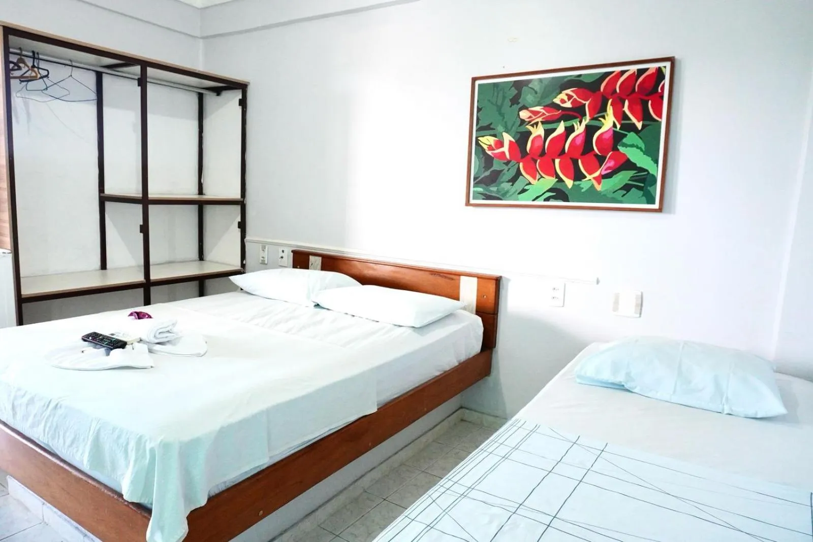 Bed in Hotel Dez De Julho